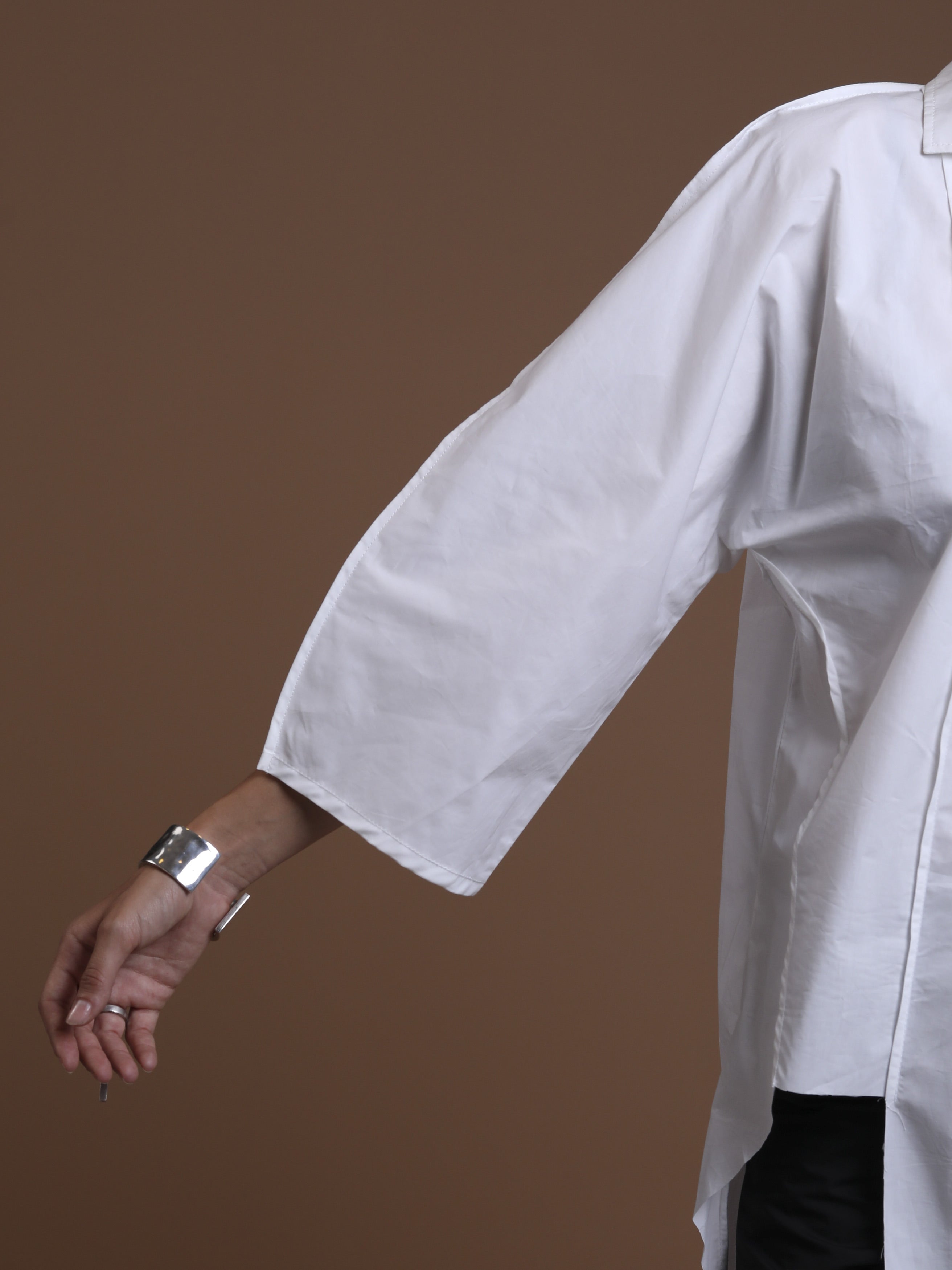 Japanese Poplin Tunic Shirt