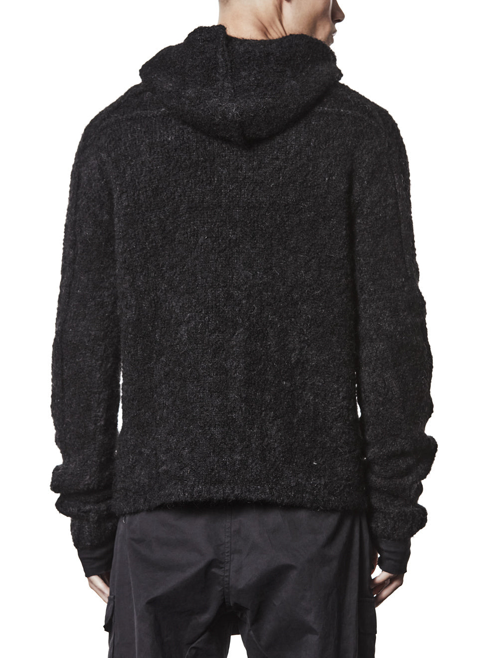 Hooded Alpaca Sweater
