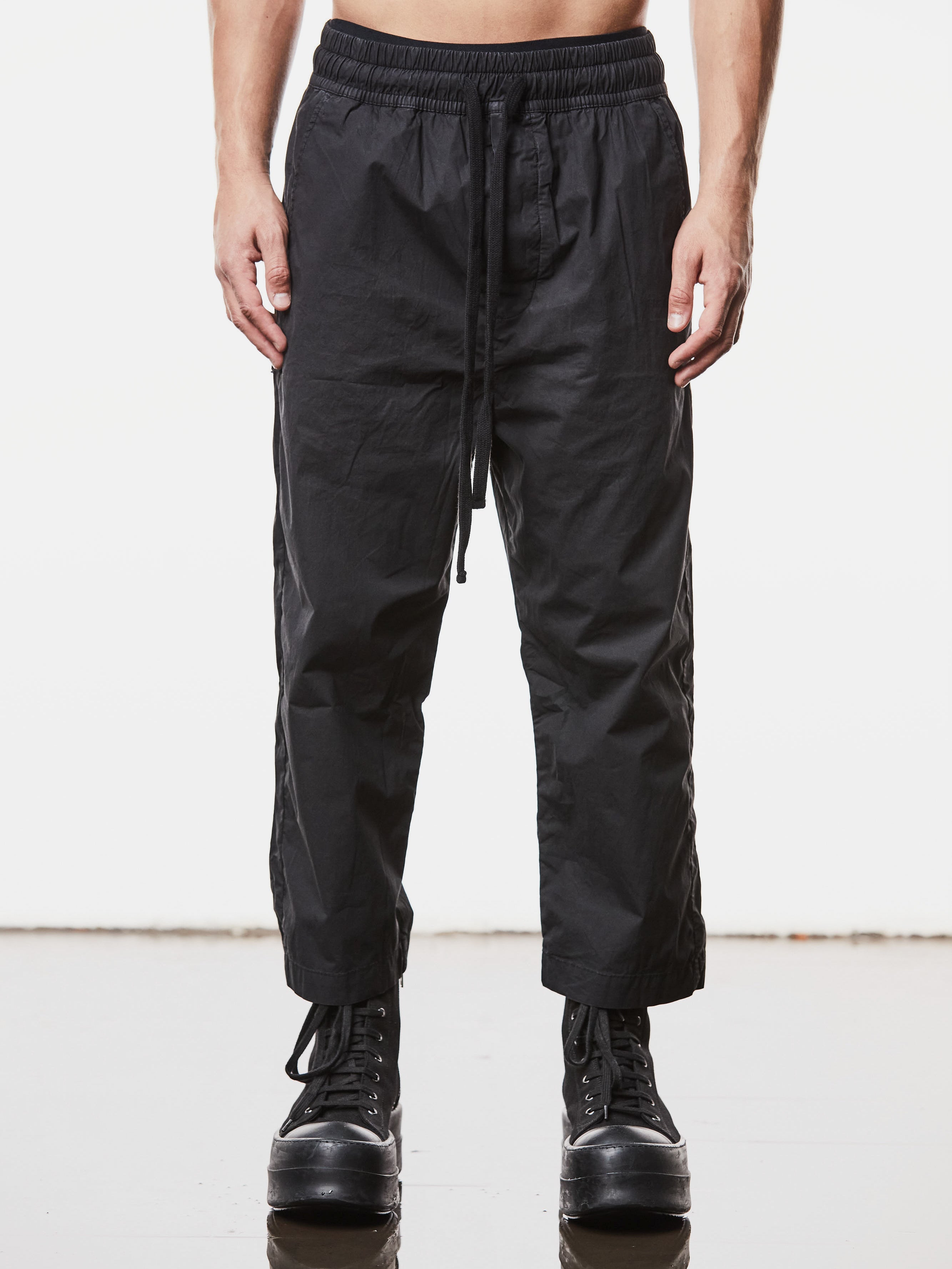 Woven Cropped Leg Trousers - INN7