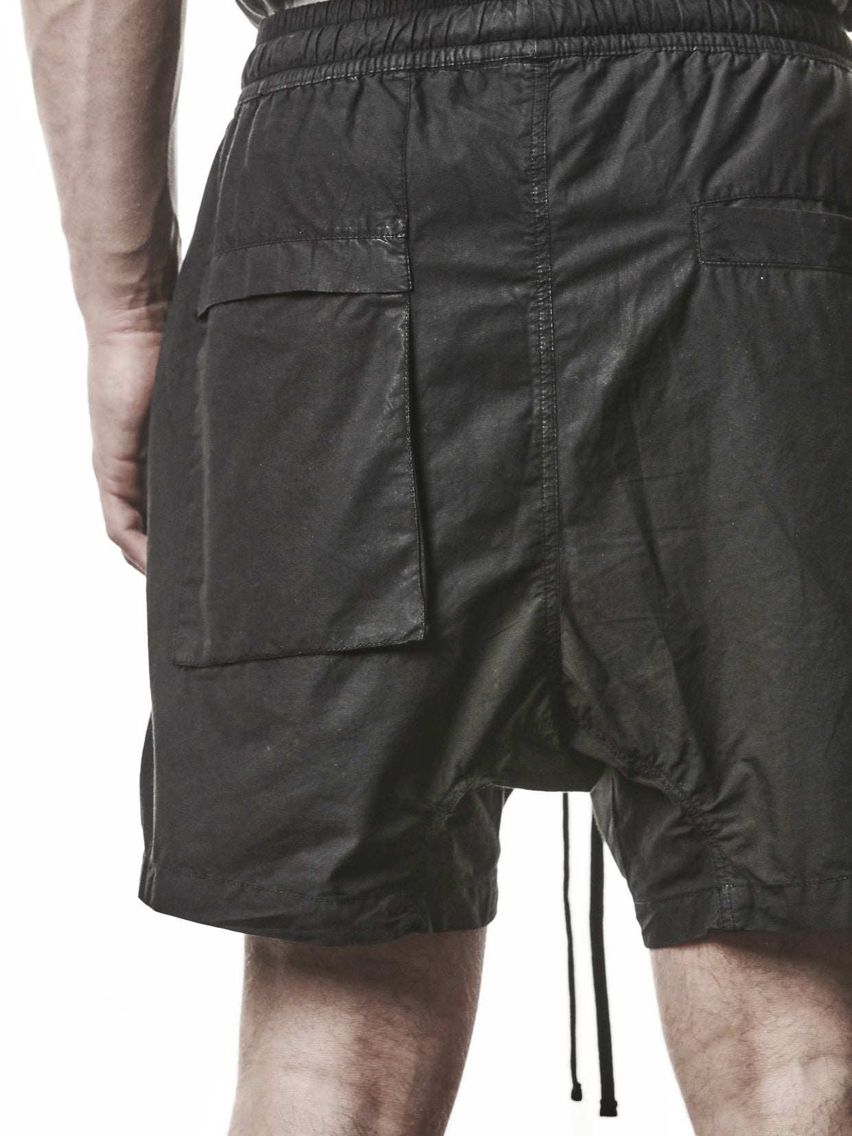 Drop-Crotch Cotton Shorts - INN7