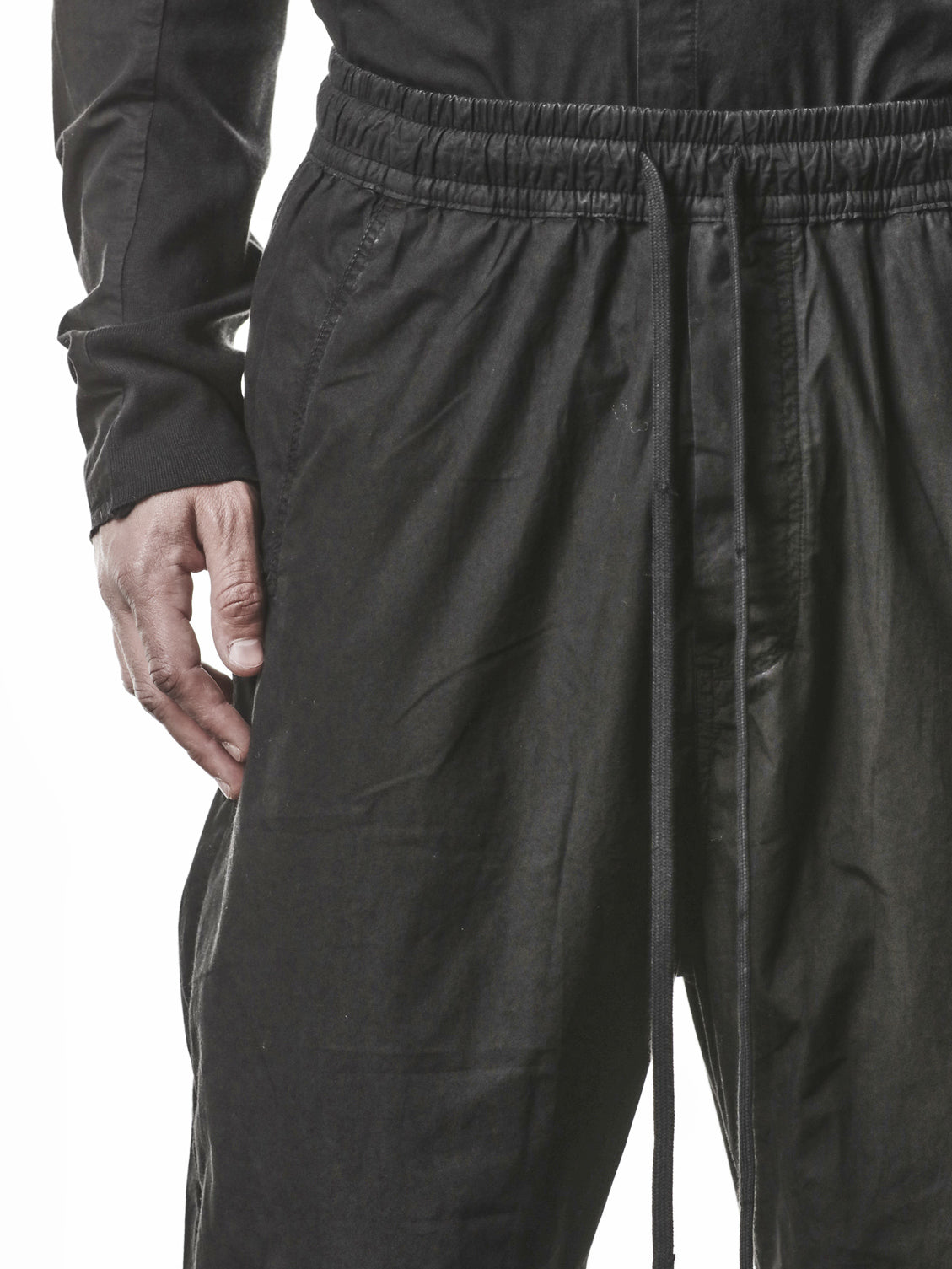 Woven Cropped Cotton Trousers - INN7