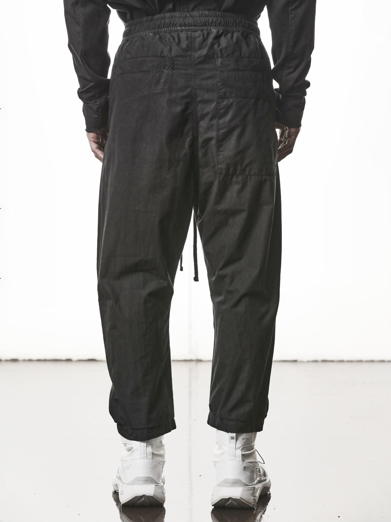 Woven Cropped Cotton Trousers - INN7