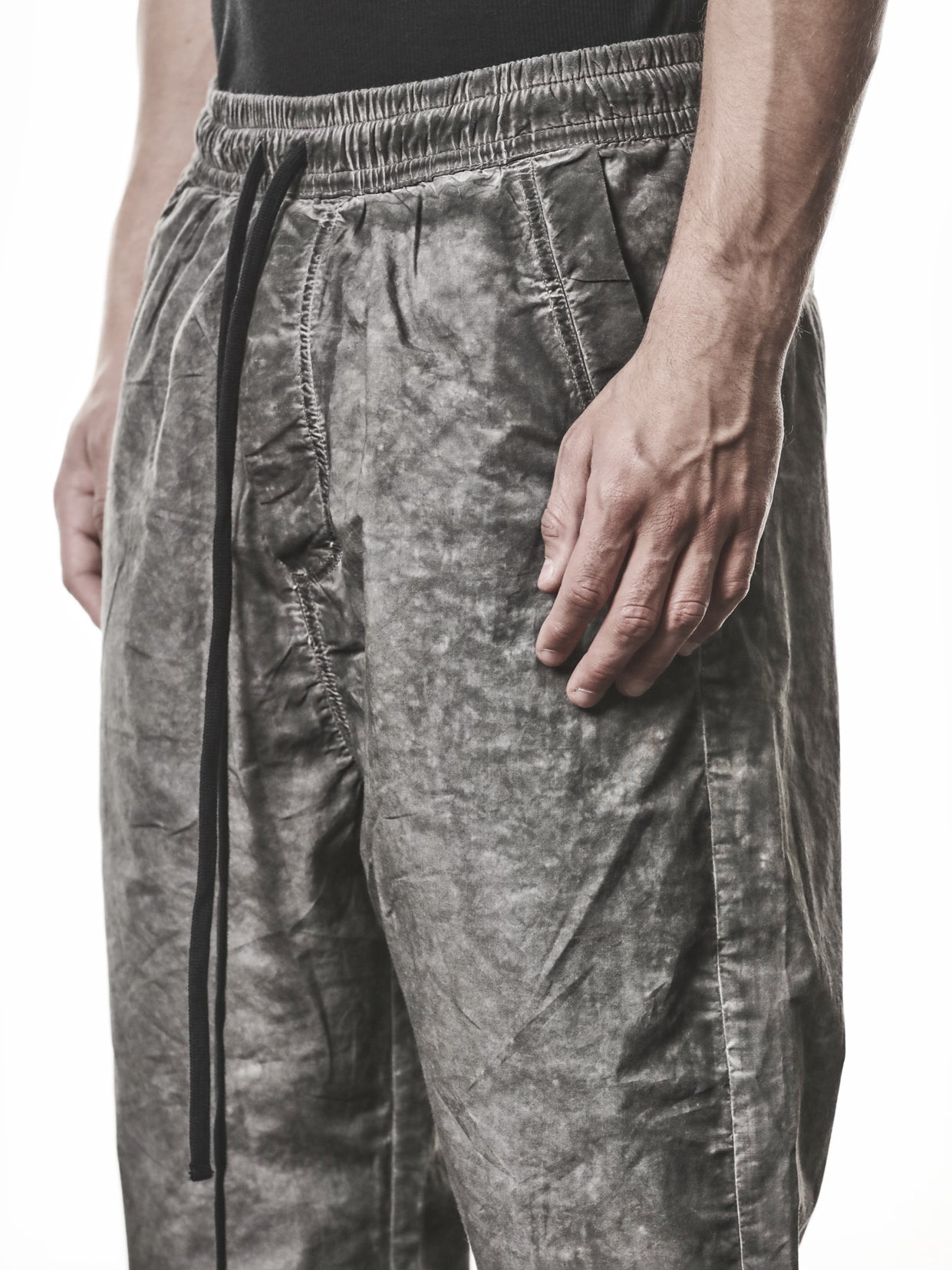 Woven Cropped Cotton Trousers - INN7