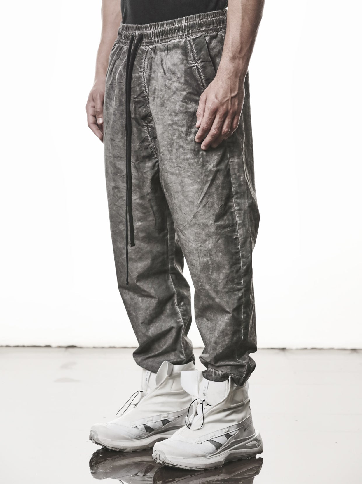 Woven Cropped Cotton Trousers - INN7