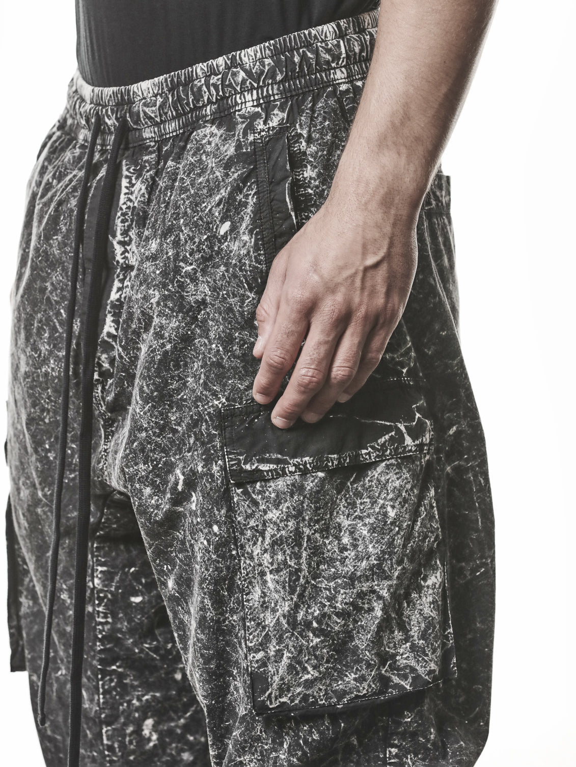 Woven Cotton Cargo Trousers - INN7