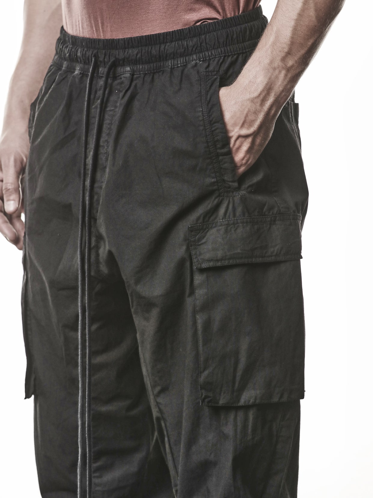 Woven Cotton Cargo Trousers - INN7