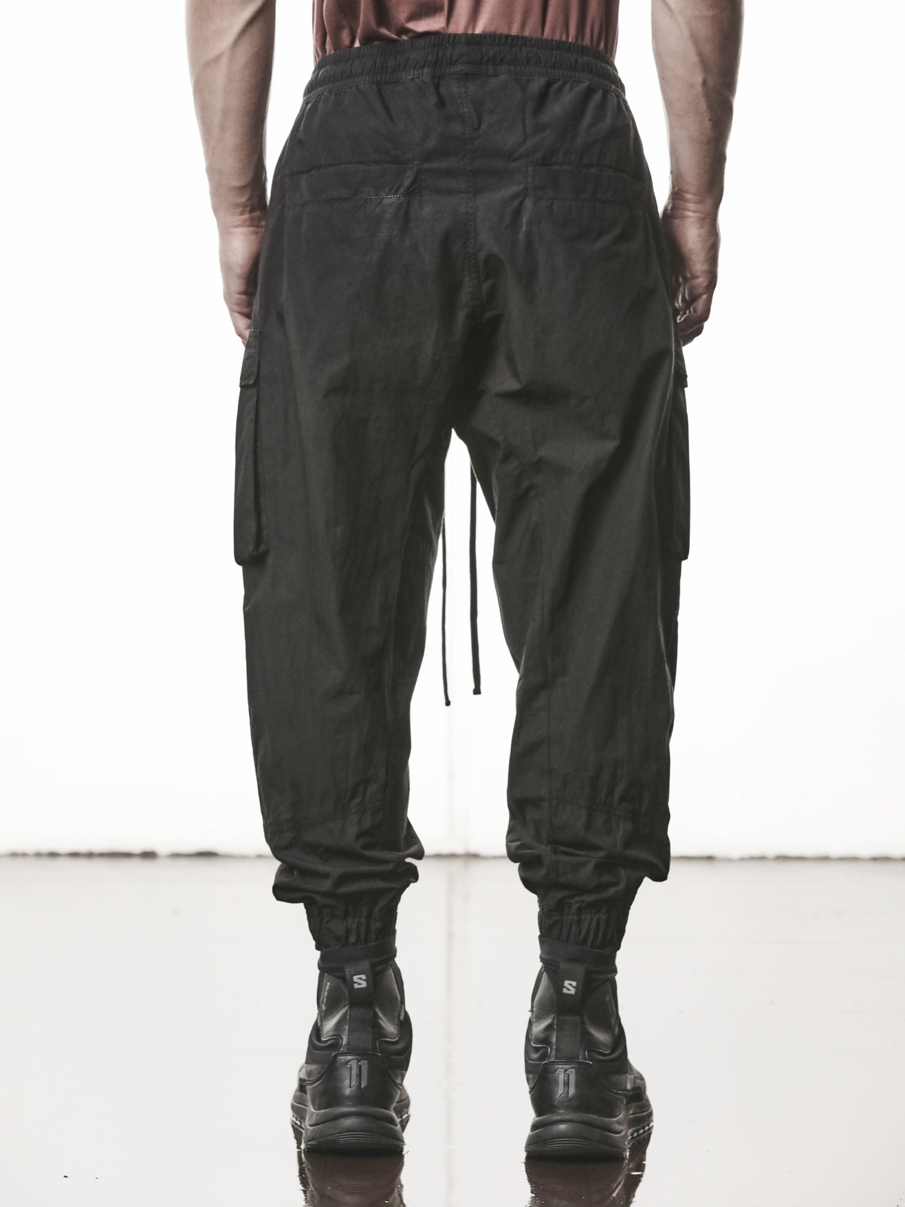 Woven Cotton Cargo Trousers - INN7