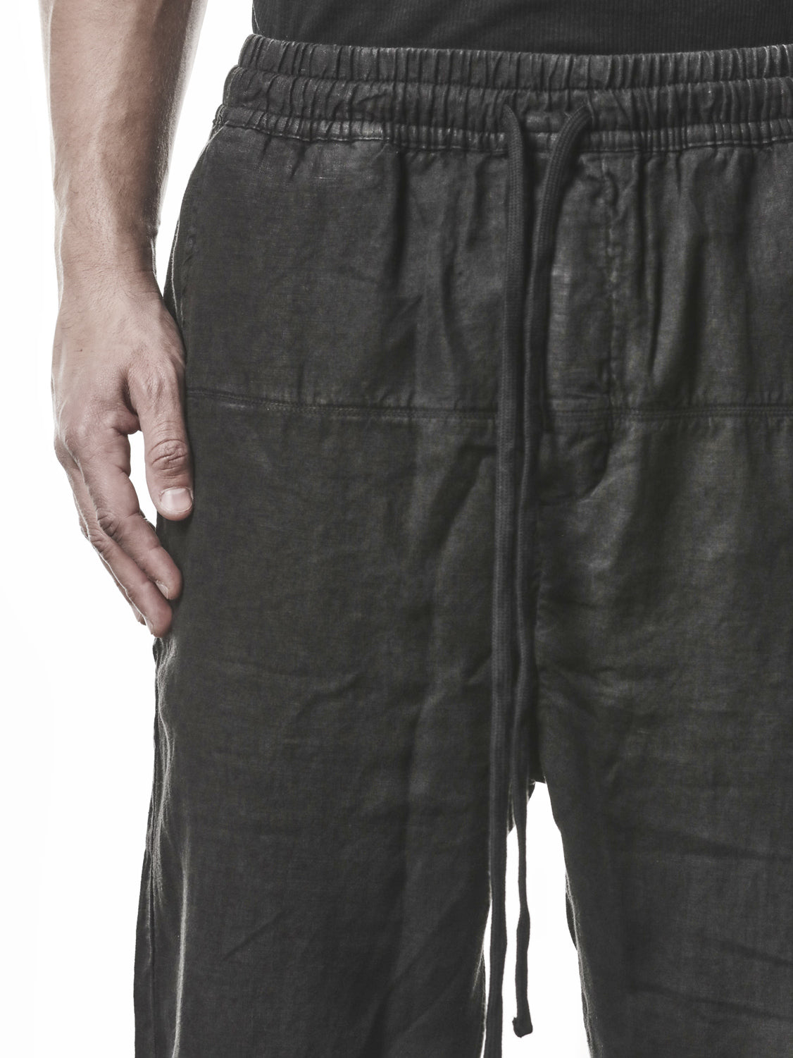 Cropped Linen Trousers - INN7