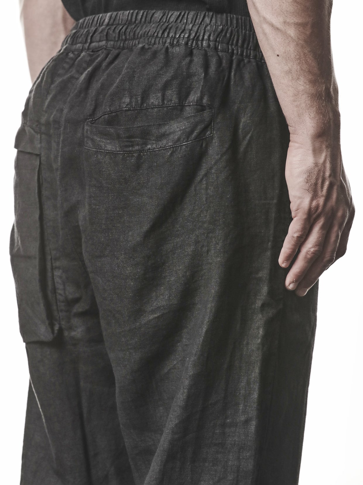 Cropped Linen Trousers - INN7