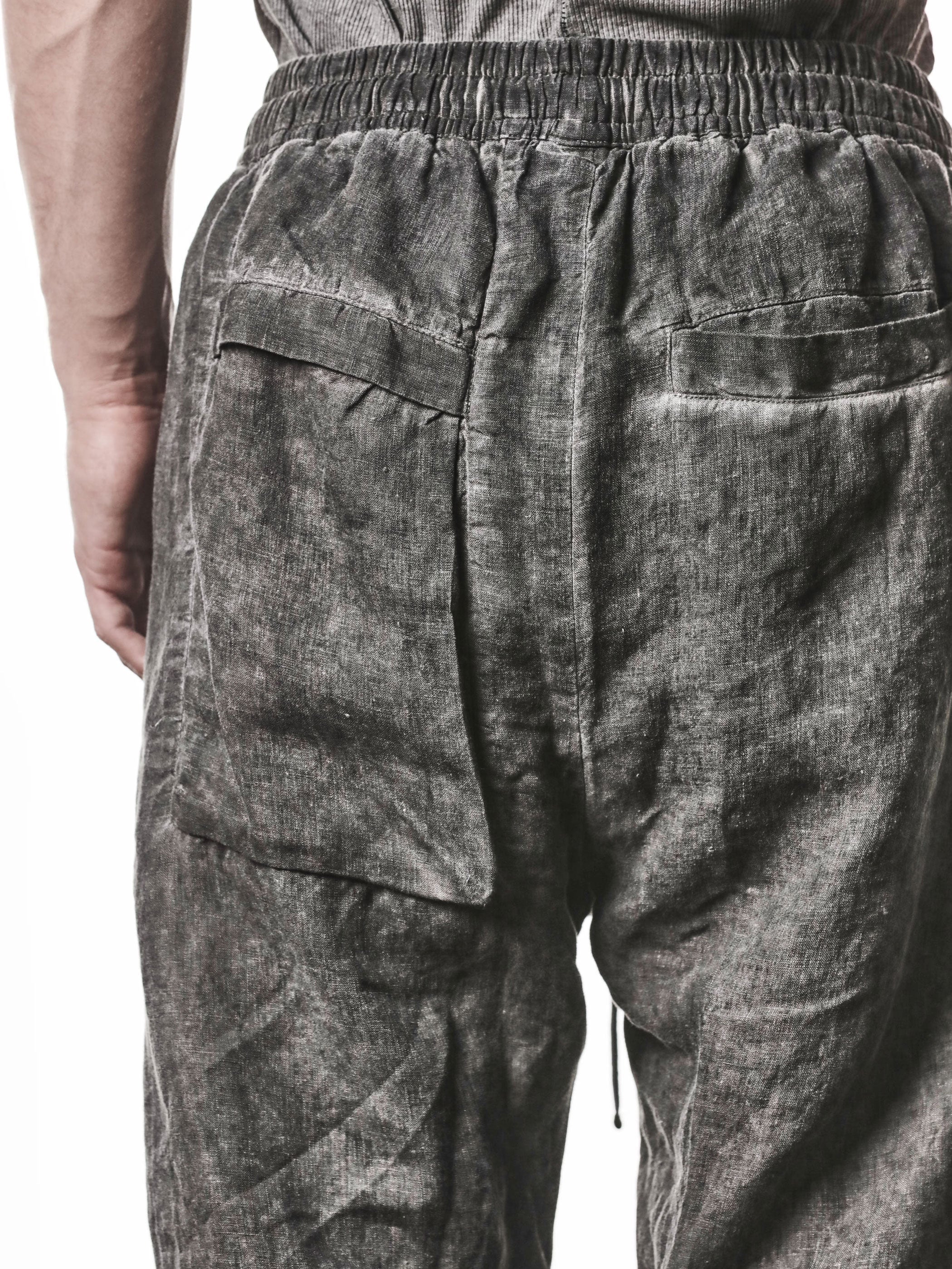 Cropped Linen Trousers - INN7