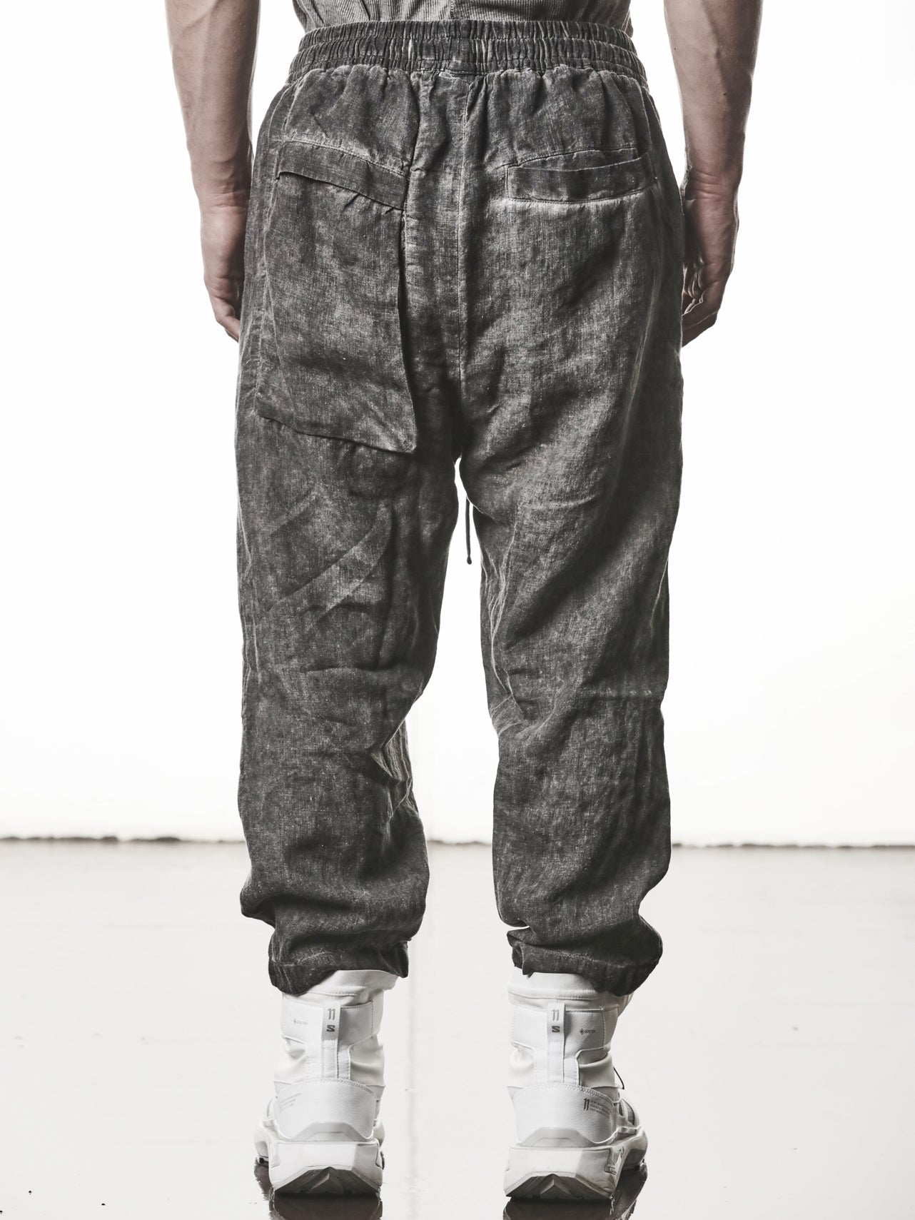 Cropped Linen Trousers - INN7