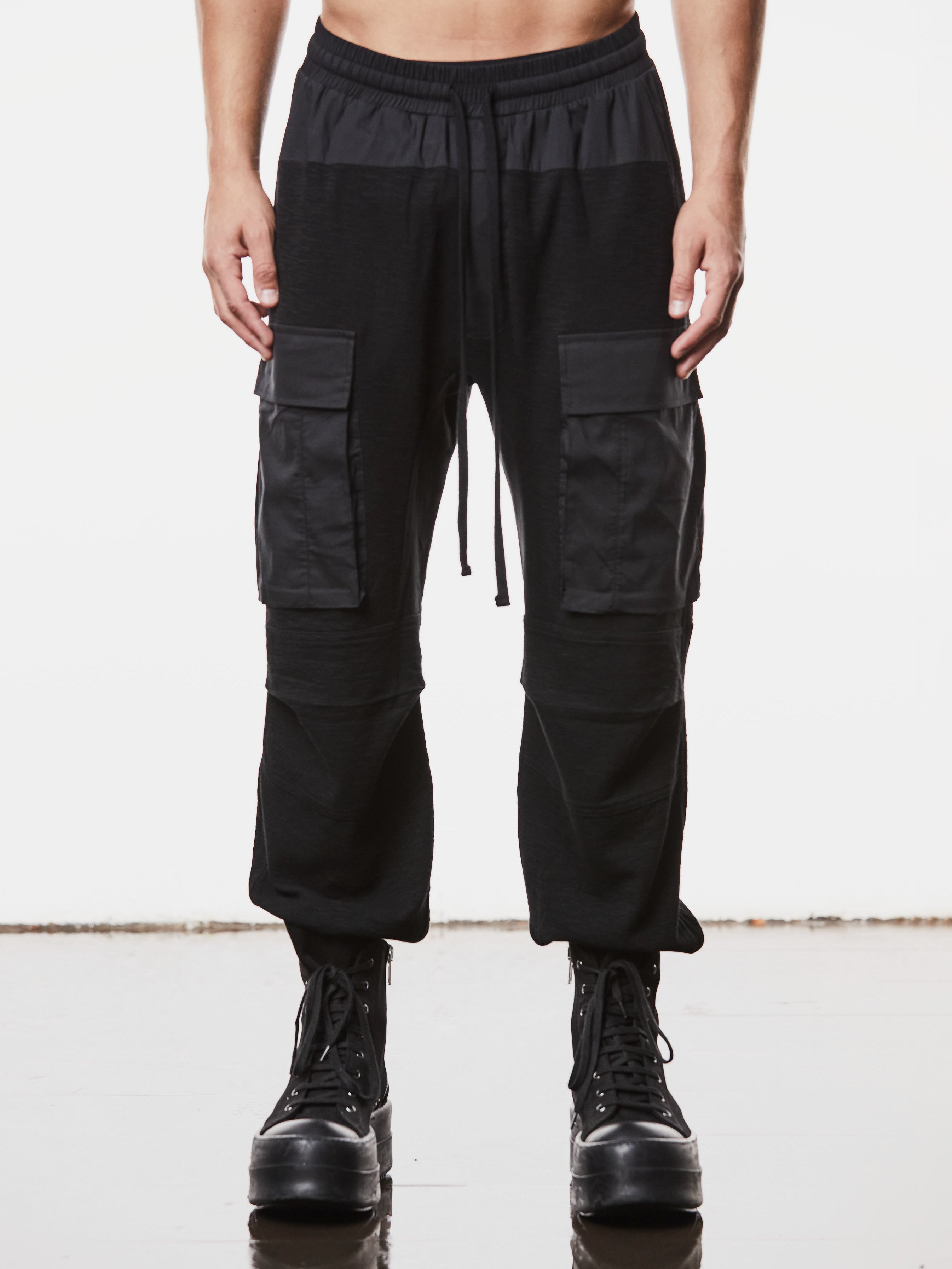 Wide Fit Matmix Trousers - INN7