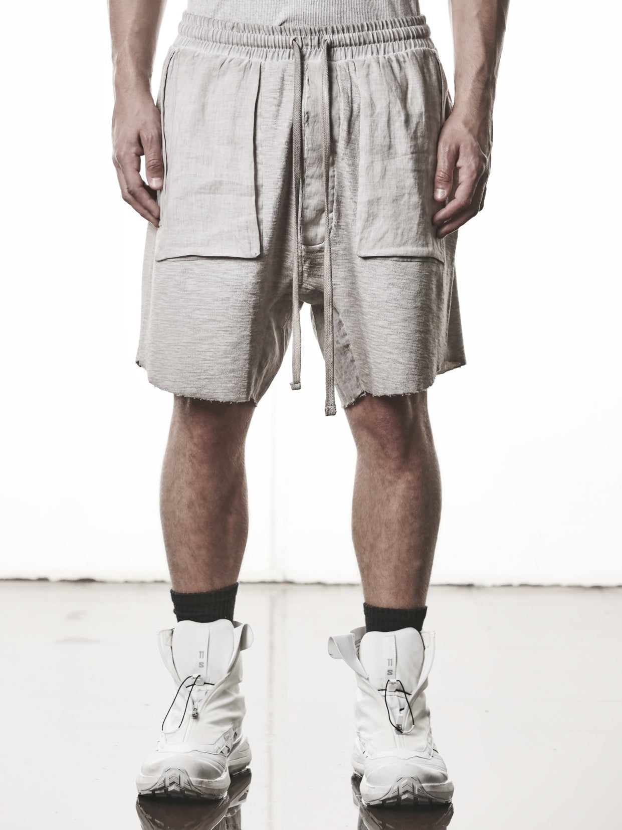 Matmix Drop-Crotch Shorts - INN7