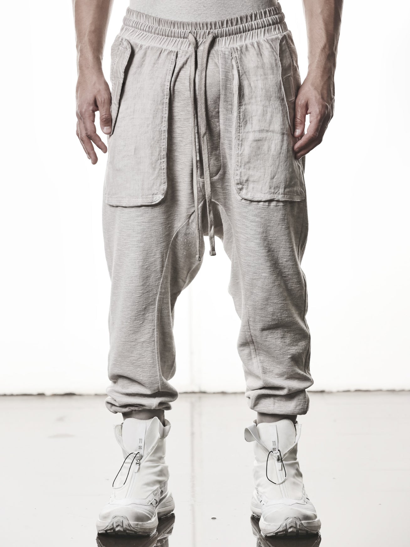 Matmix Linen-Patch Trousers - INN7