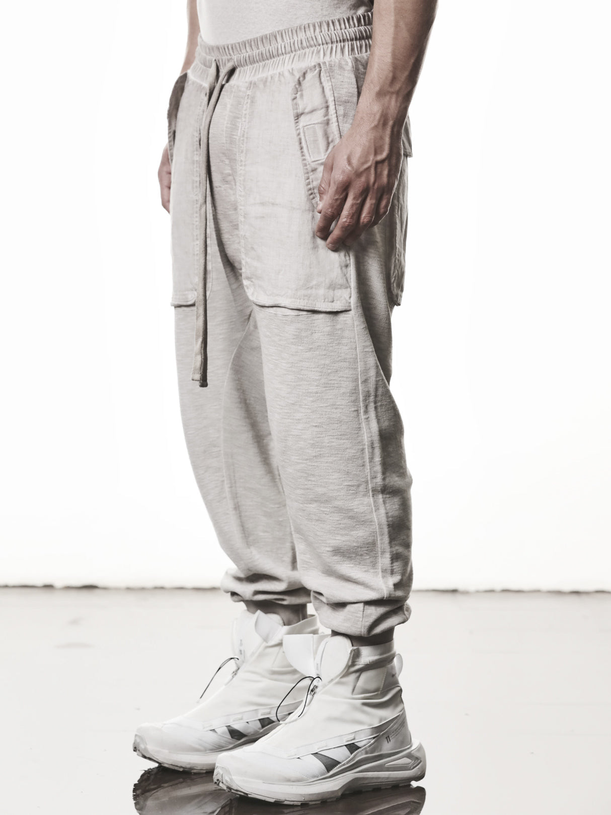 Matmix Linen-Patch Trousers - INN7