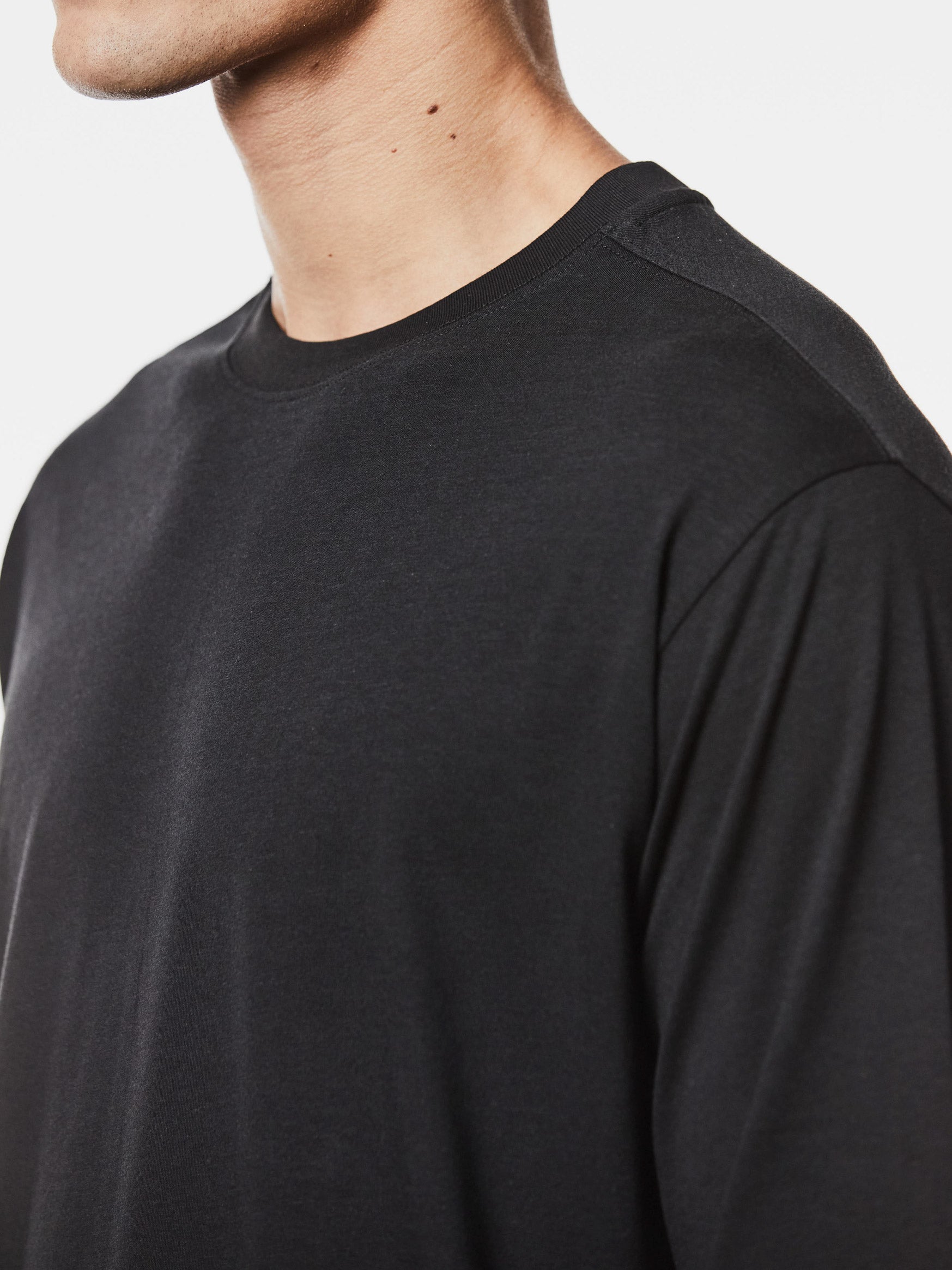 Oversized Cotton T-Shirt with Print Details - INN7