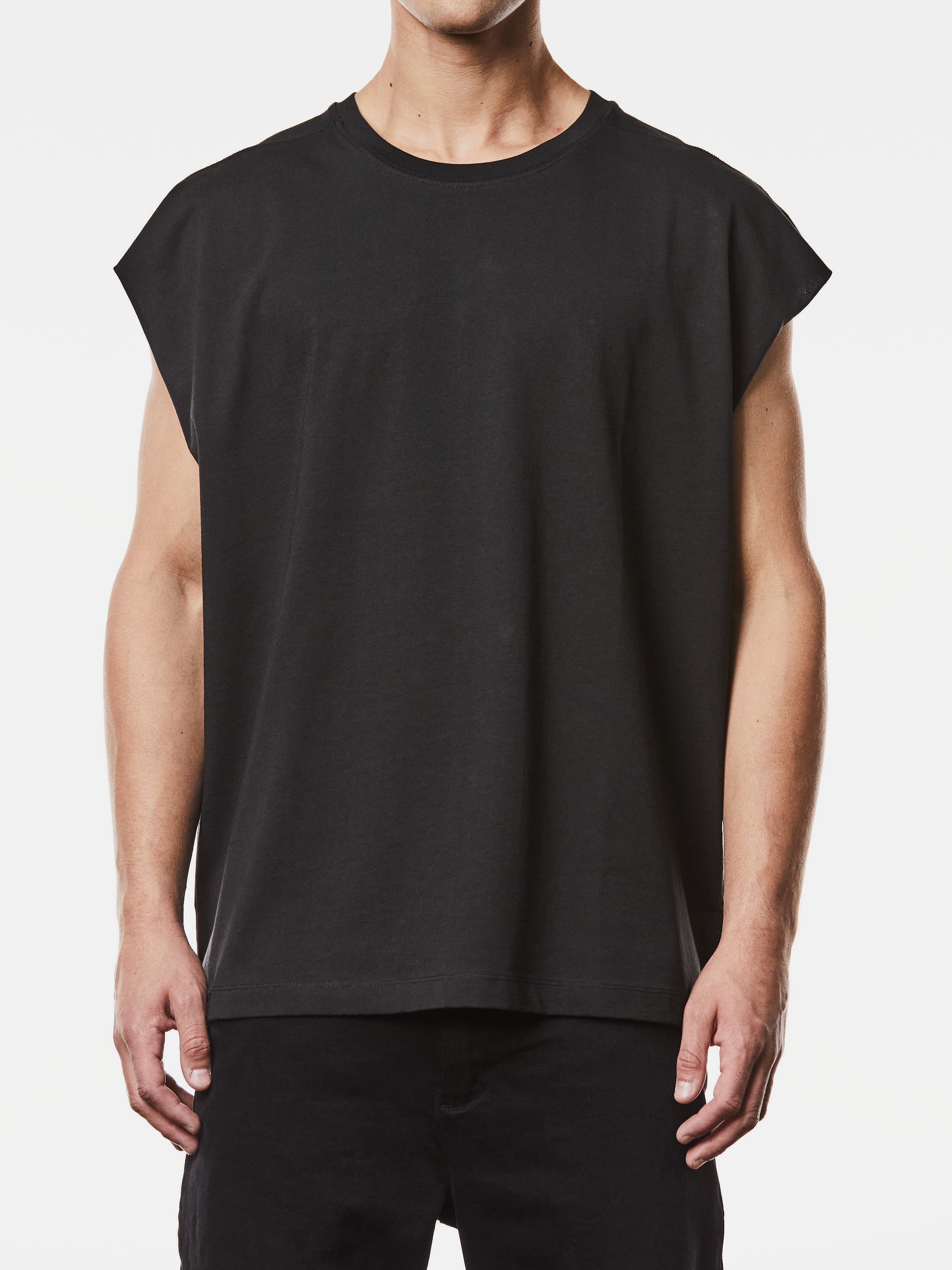 Oversized Sleeveless T-Shirt - INN7