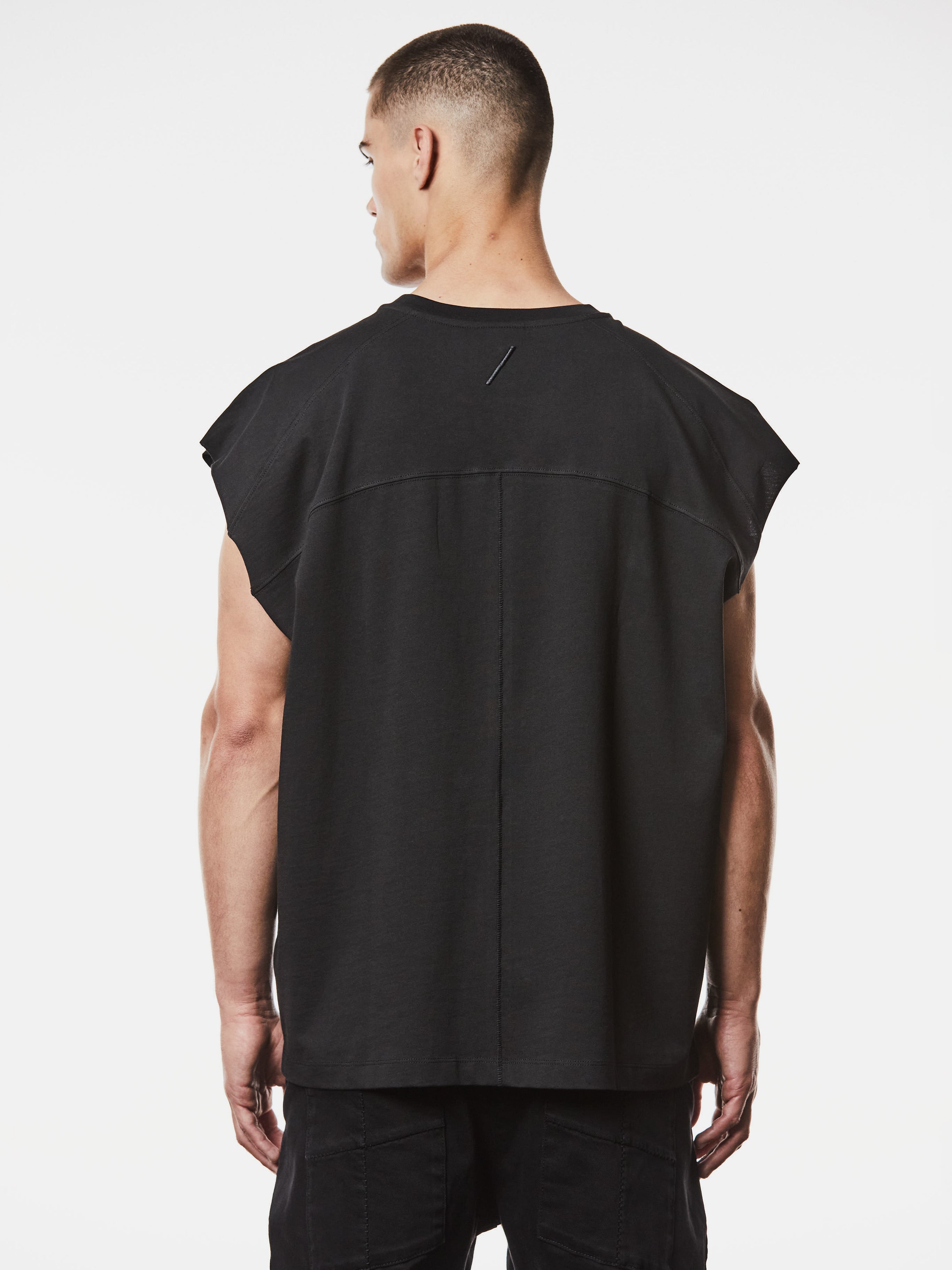 Oversized Sleeveless T-Shirt - INN7