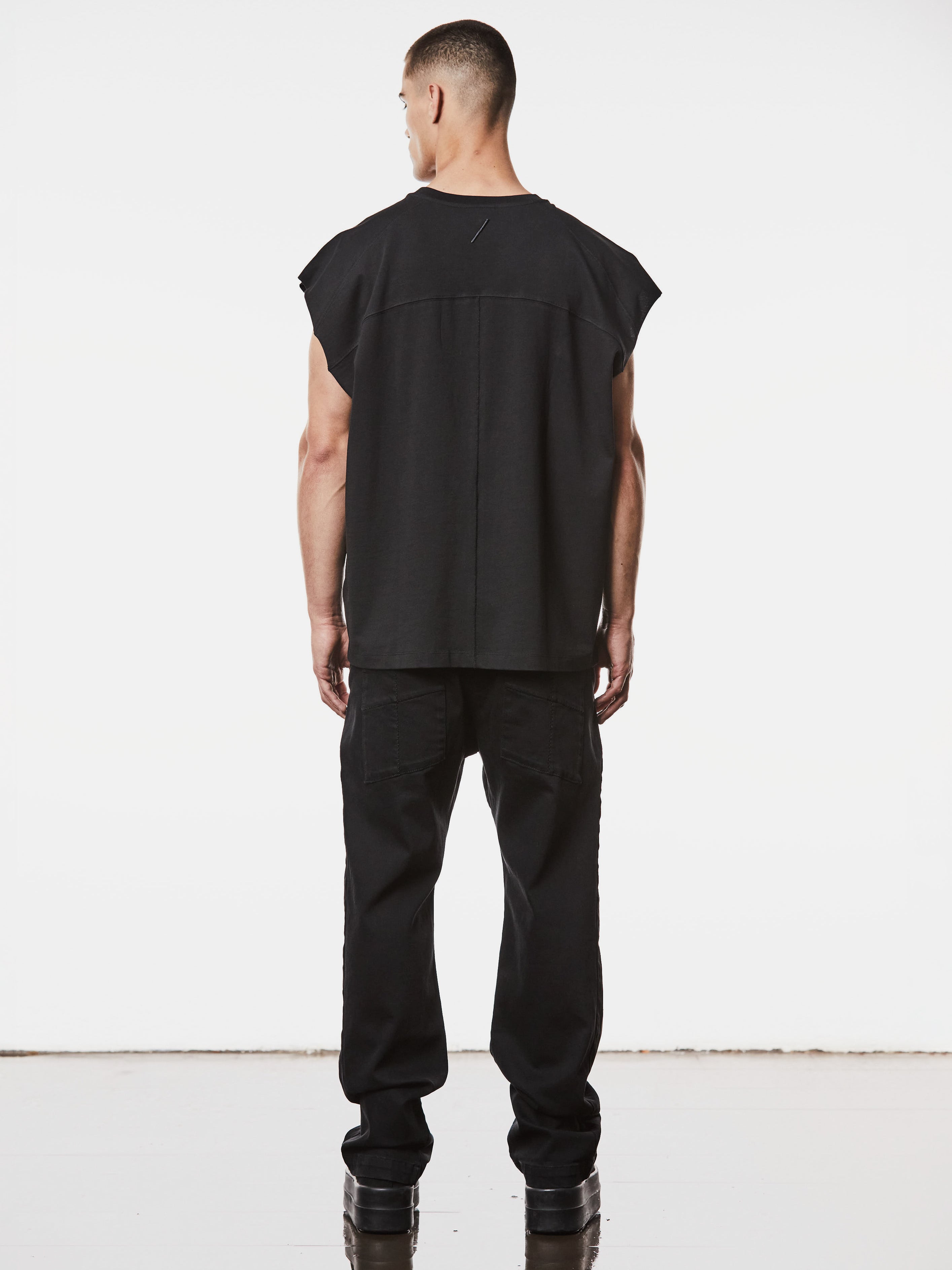 Oversized Sleeveless T-Shirt - INN7