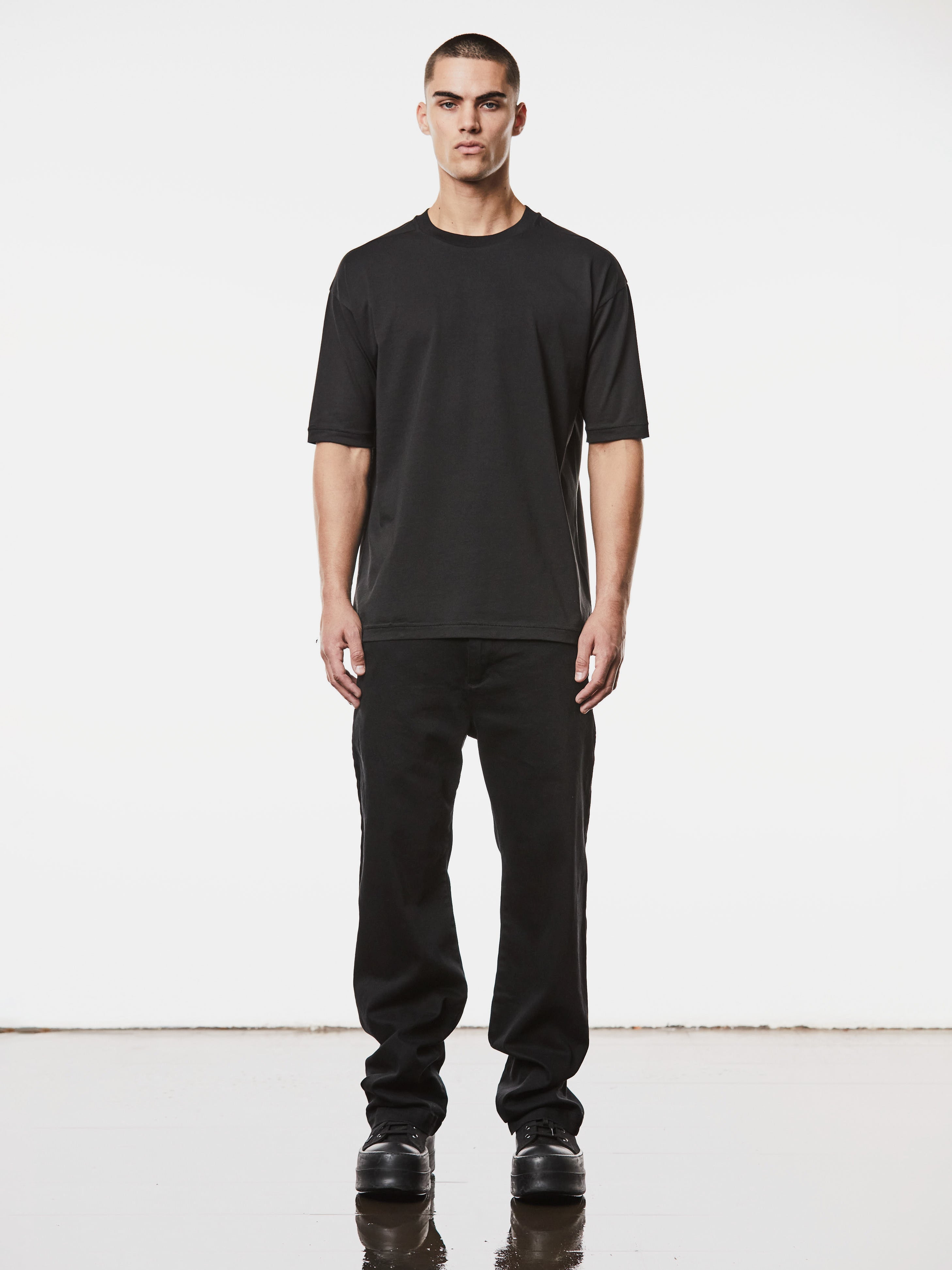 Round Neck Loose Fit Shirt - INN7