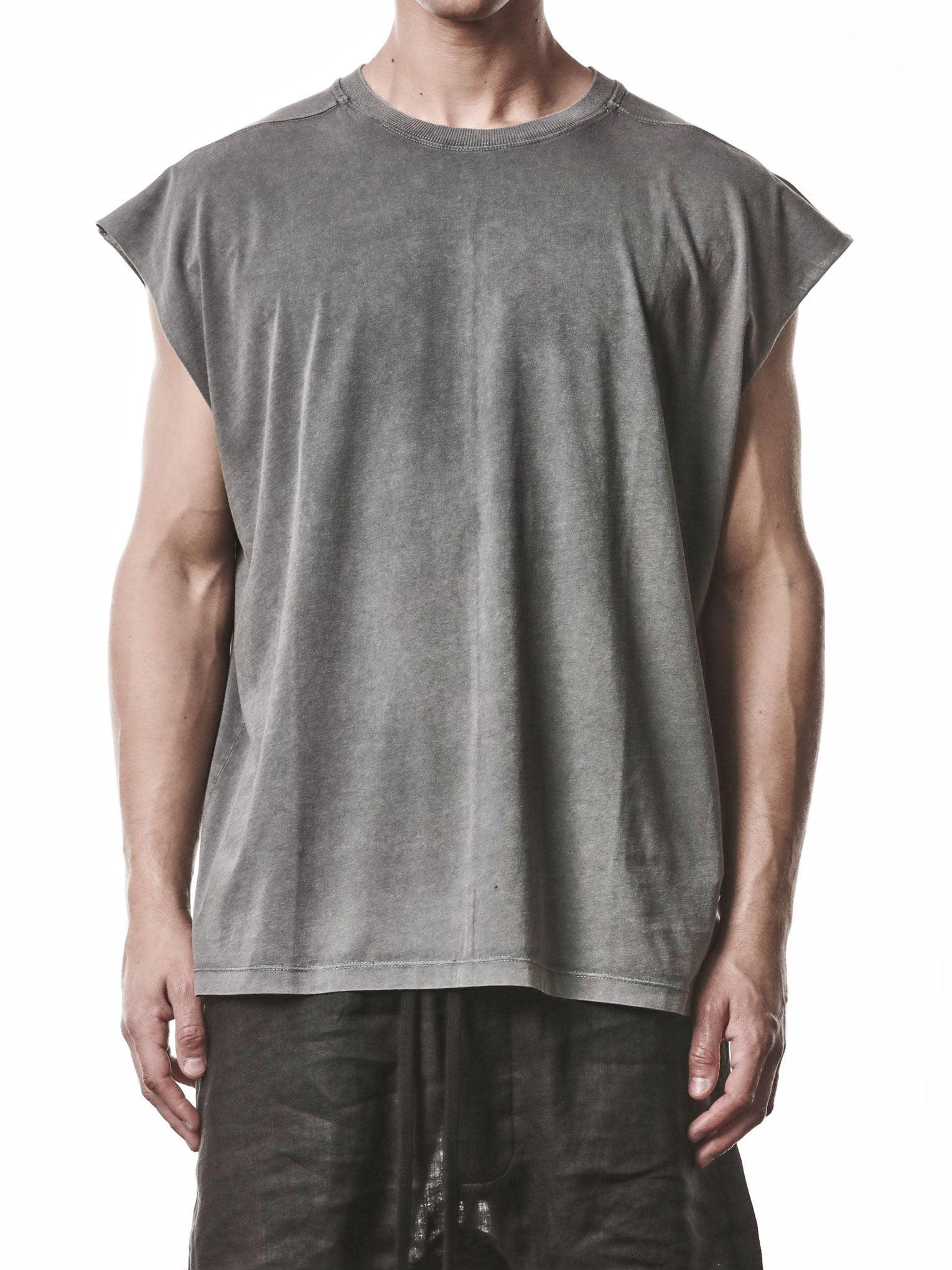 Raw Shoulder Oversized Tee - INN7