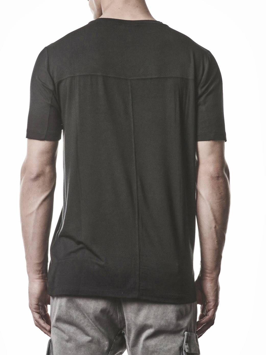 Silk Blend V-Neck T-Shirt - INN7