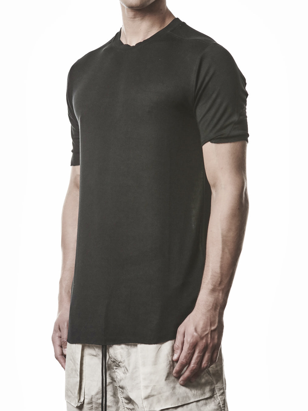Viscose Raw Edge T-Shirt - INN7