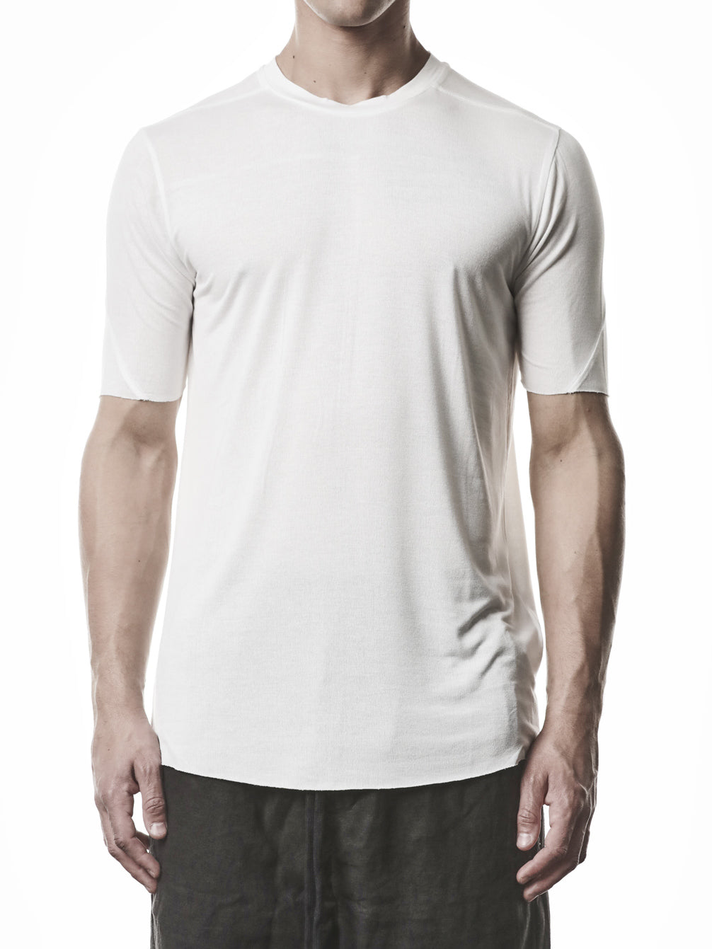 Viscose Raw Edge T-Shirt - INN7