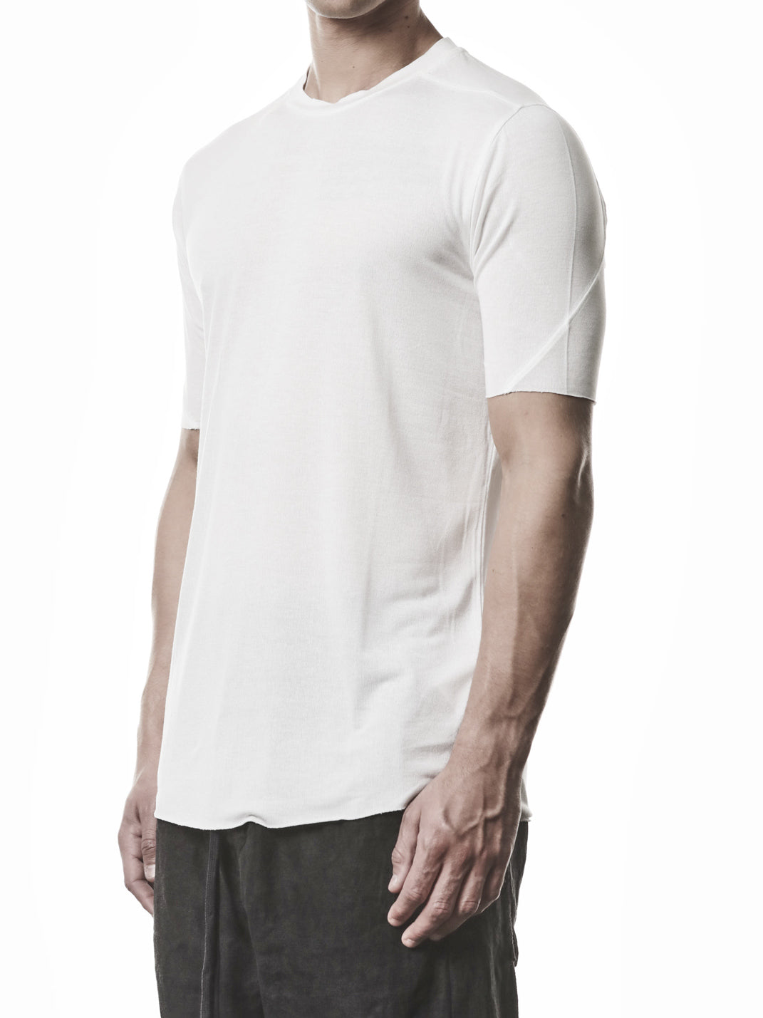 Viscose Raw Edge T-Shirt - INN7