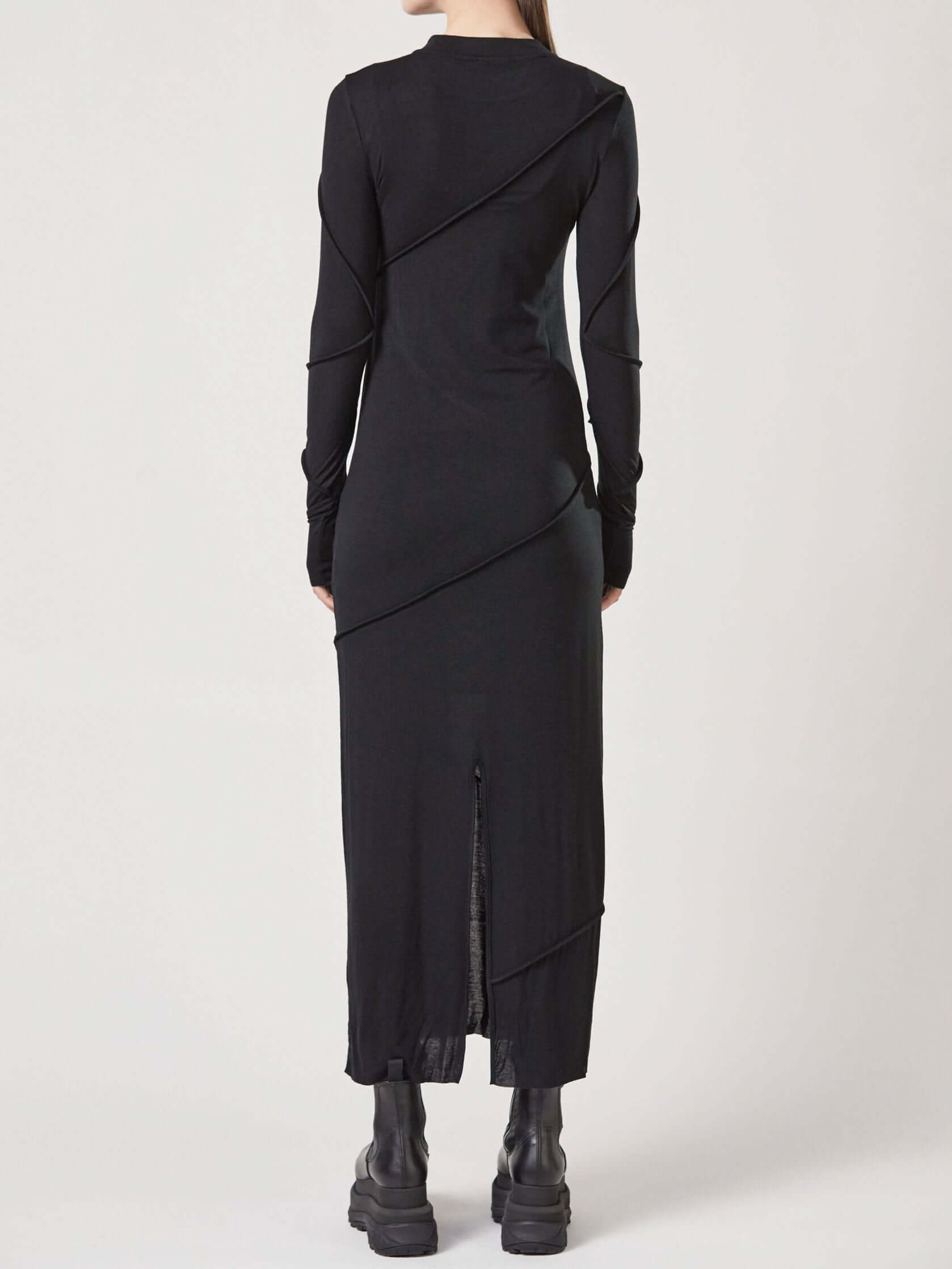 Round neck long dress - INN7
