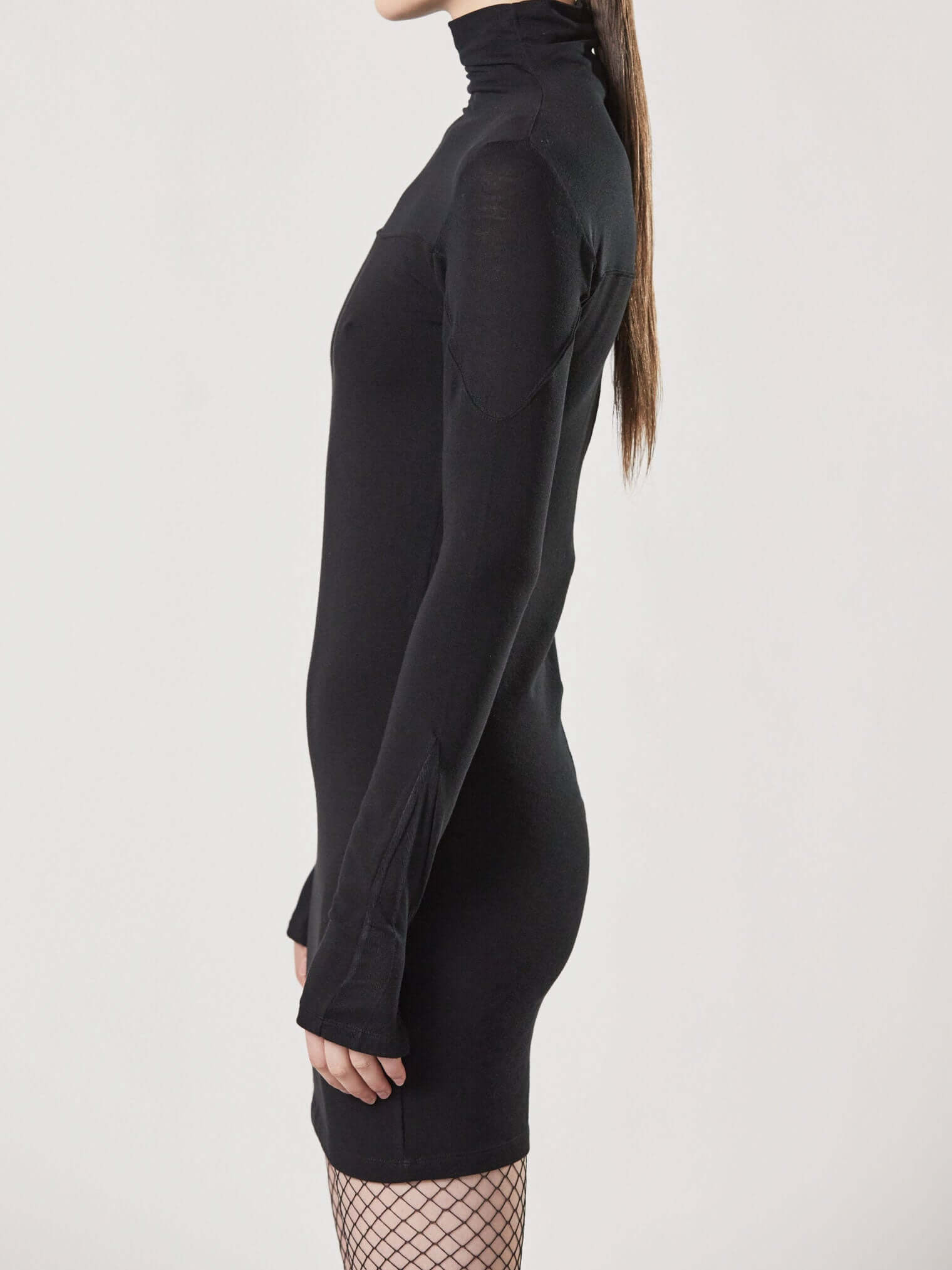 Roll neck matmix dress - INN7