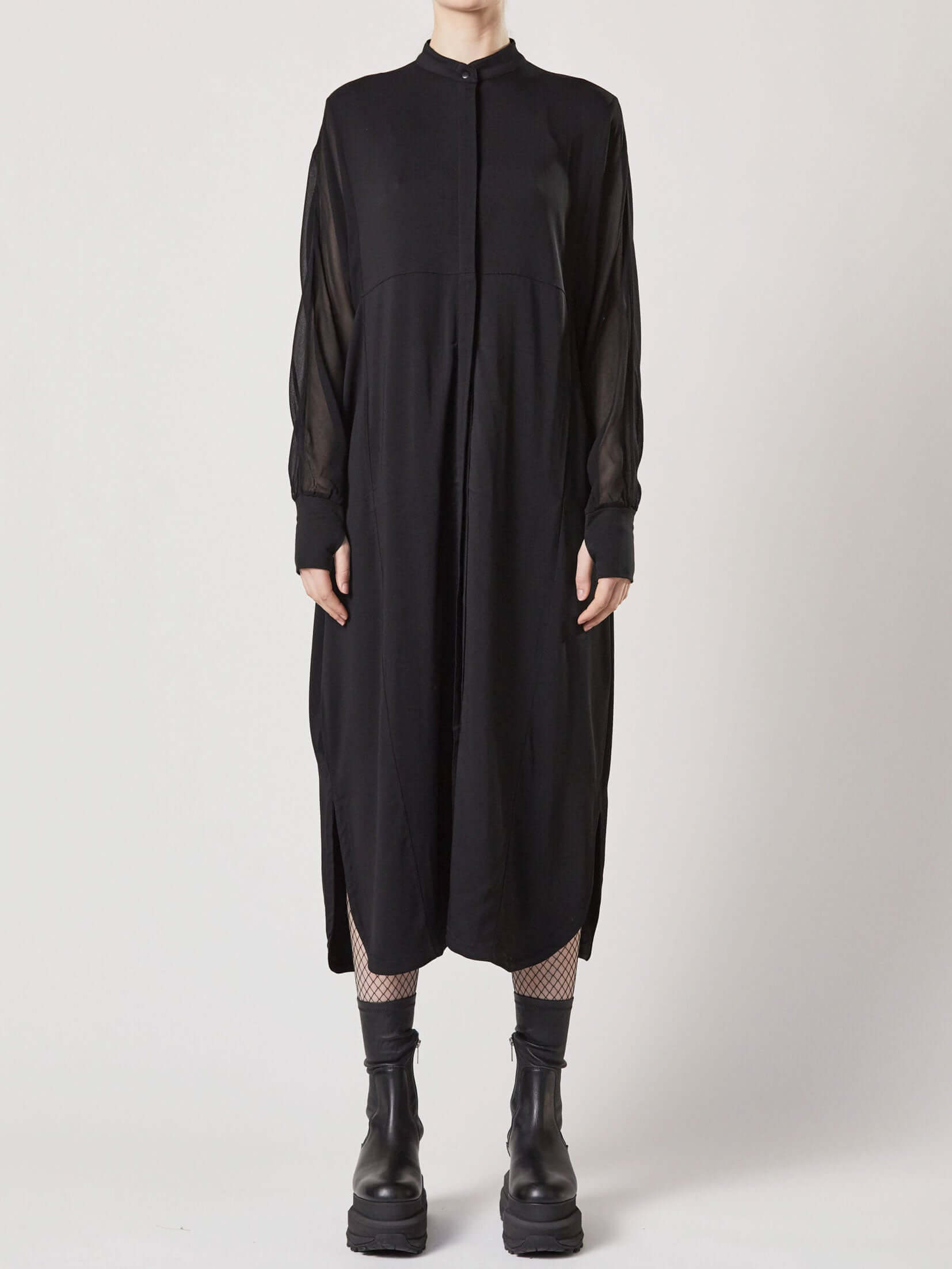 Round neck long dress - INN7