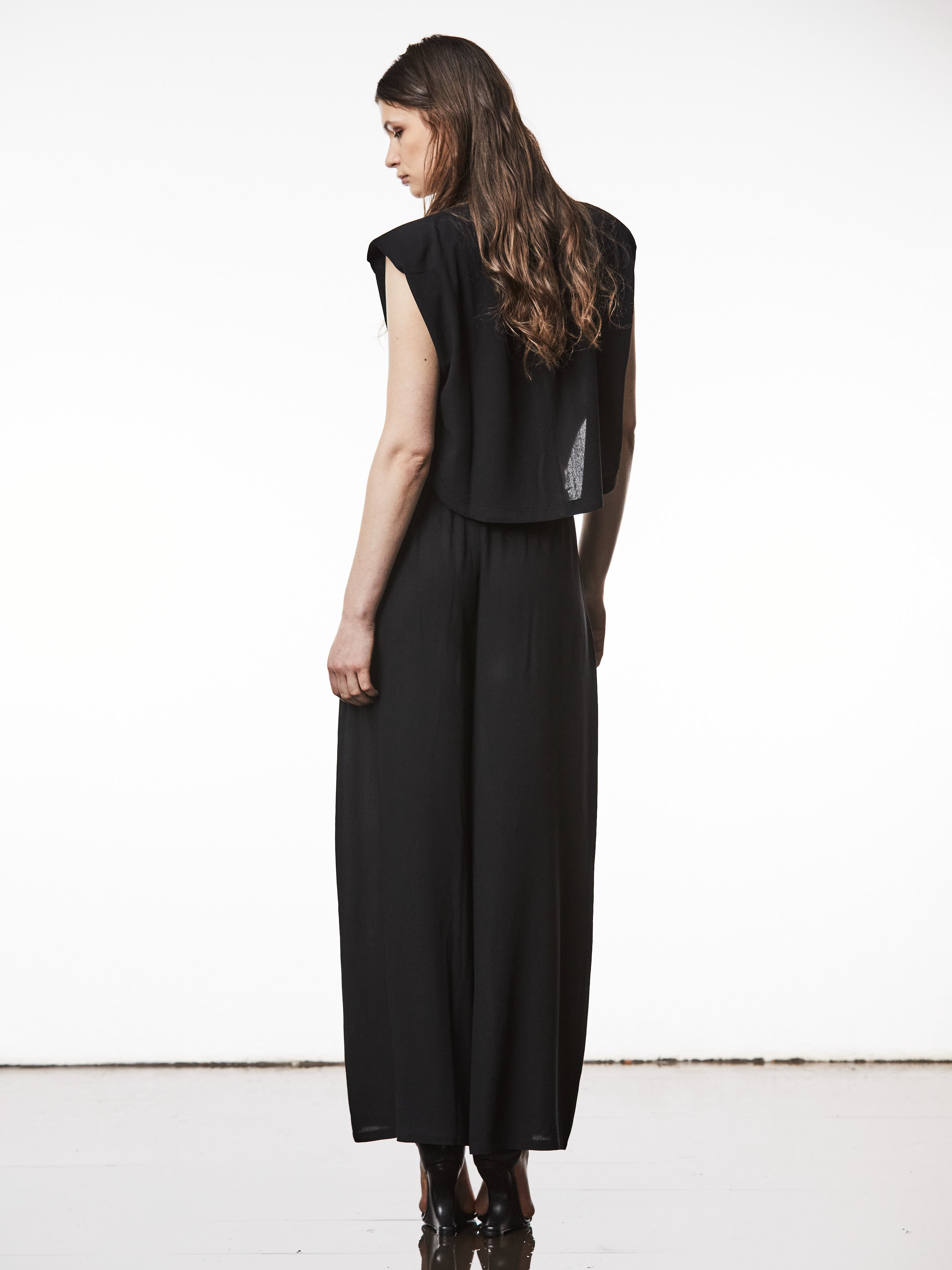 Gathered Viscose Blouse - INN7