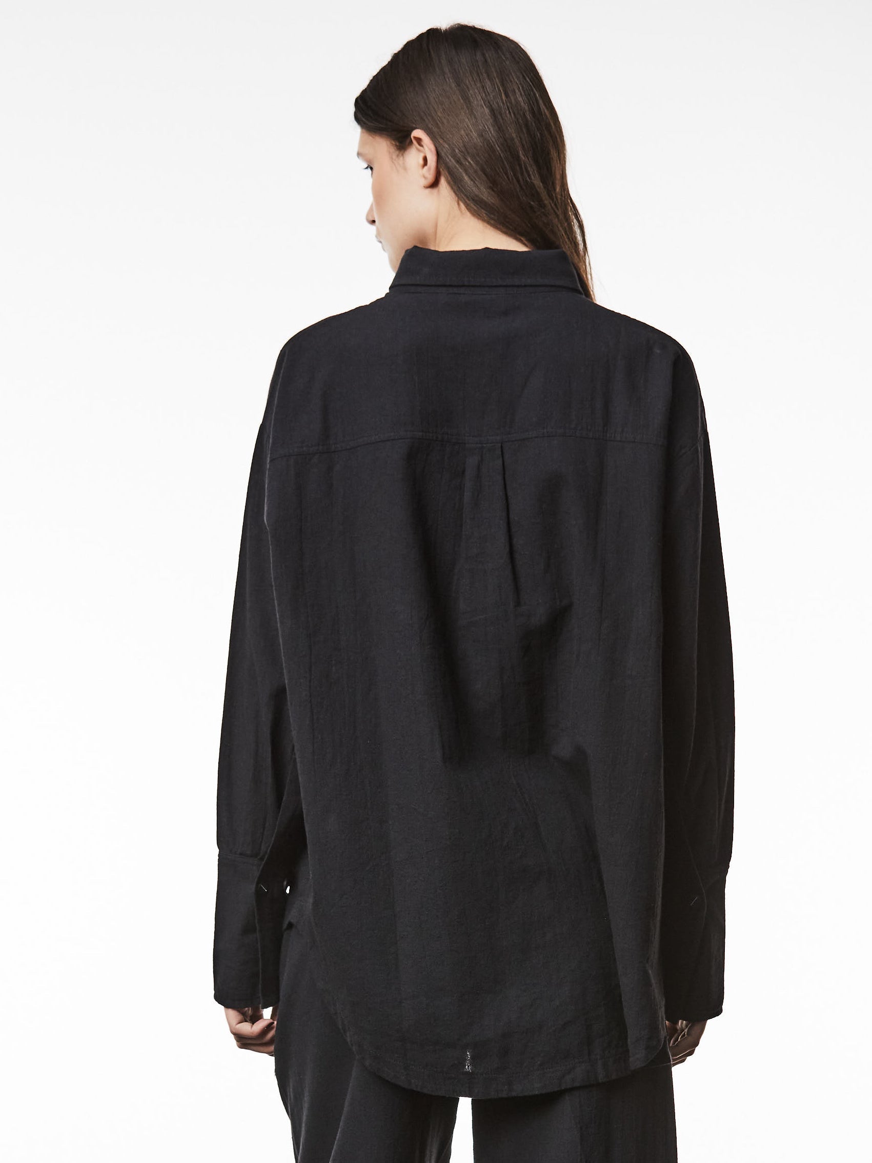 Oversized Linen Long Shirt - INN7