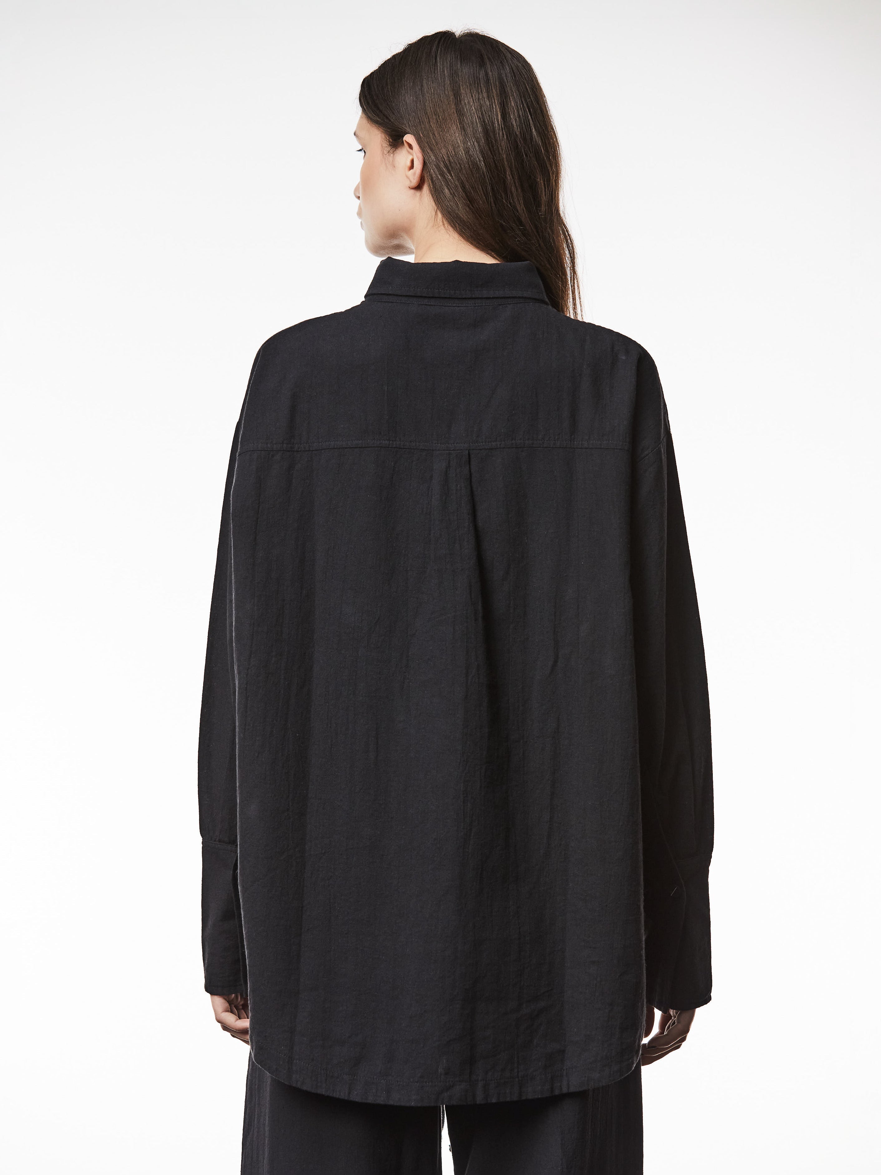 Oversized Linen Long Shirt - INN7
