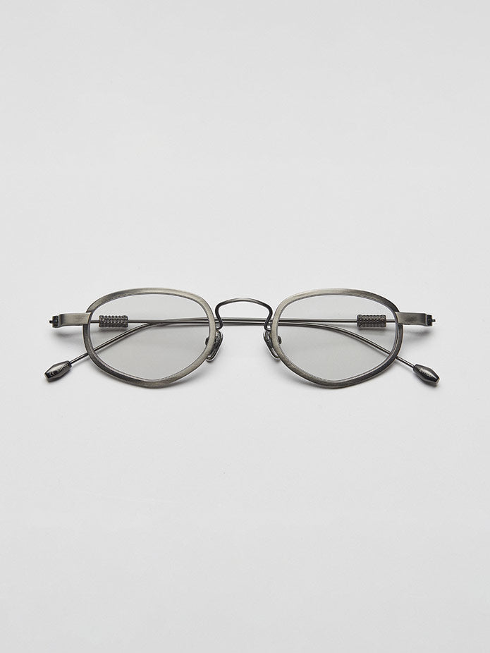 Titanium Oval Sunglasses