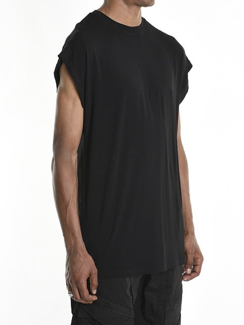 Asymmetric Cut Tank Top - by LA HAINE INSIDE US
