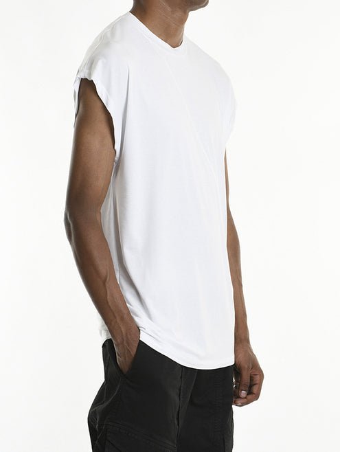 Asymmetric Cut Tank Top - by LA HAINE INSIDE US