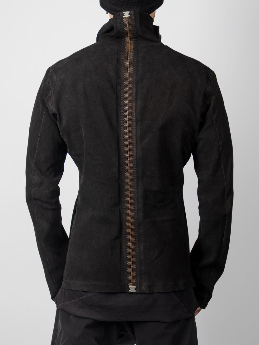 Body - Moulded Lambskin Spine Jacket - by ISAAC SELLAM