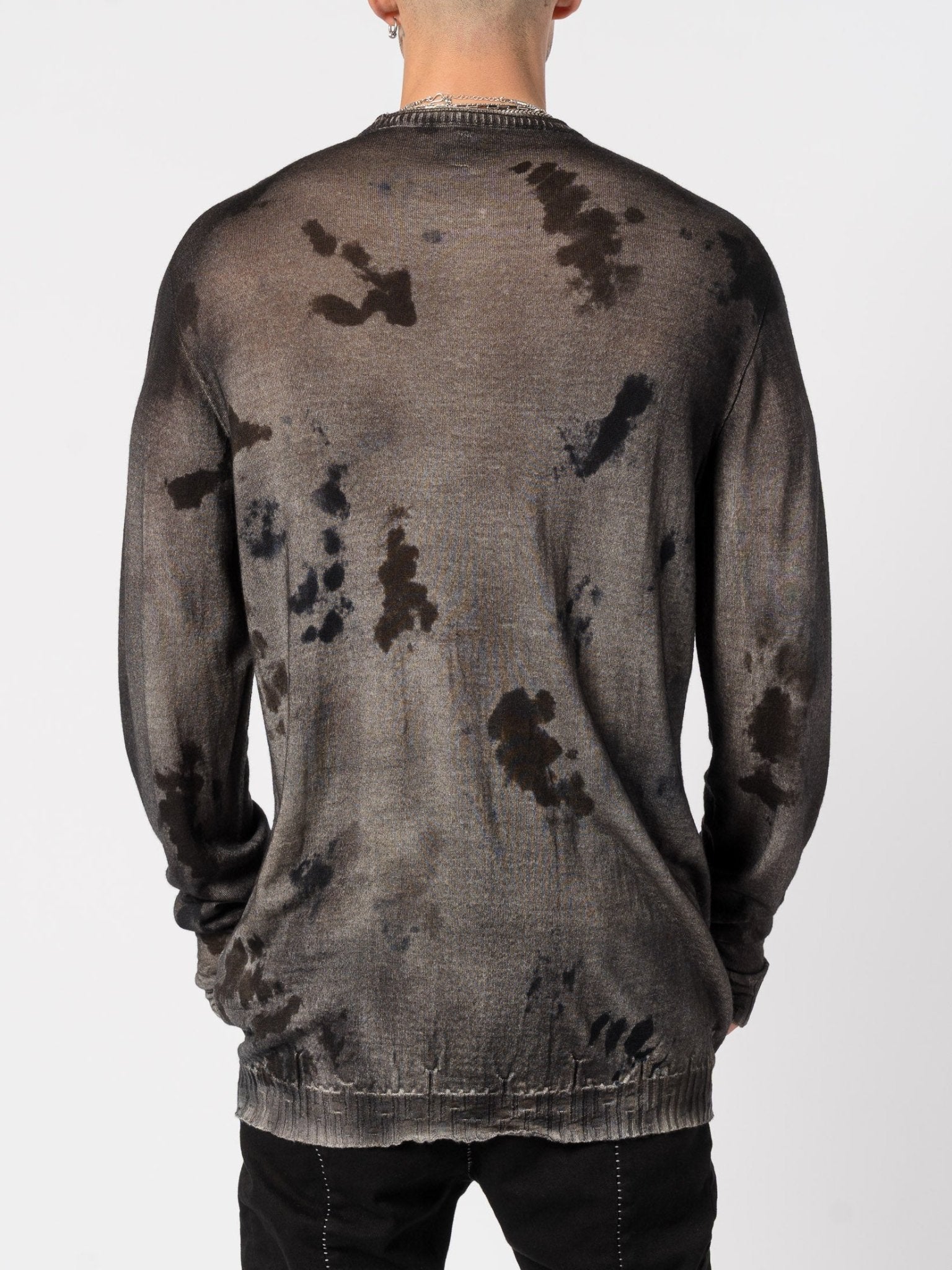 Camouflage Light Wool Knit - by MD75