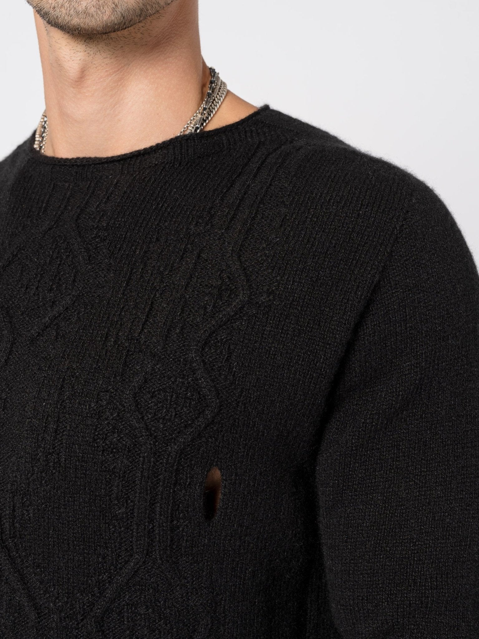 Cashmere Textured Knit - by MD75