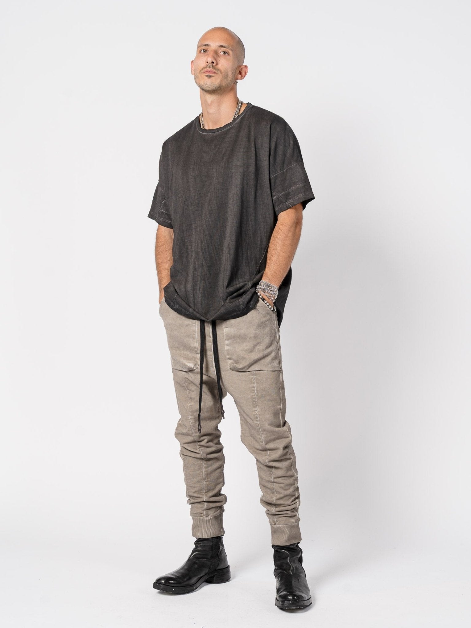 Cotton Tee with Dissolv Finish - by MD75