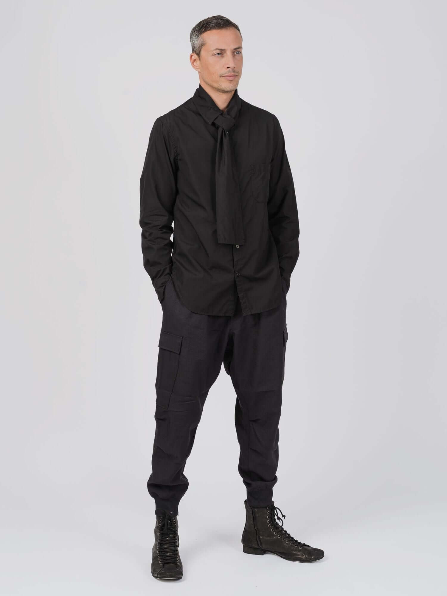 Yohji Yamamoto Y-COLLAR Shirt - INN7