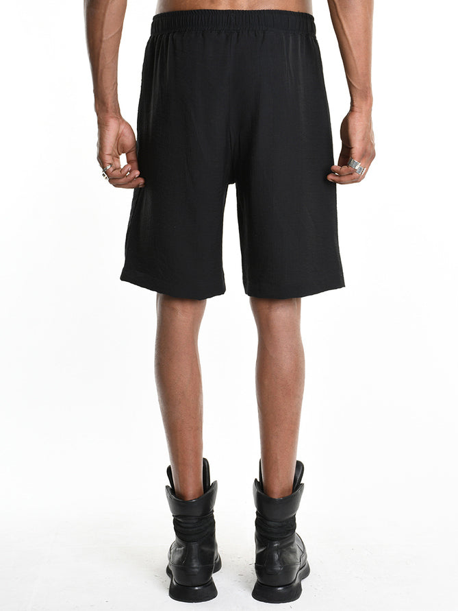 Embossed Bermuda Shorts