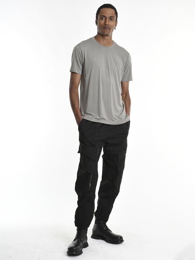 Front - Seam T-Shirt - by LA HAINE INSIDE US