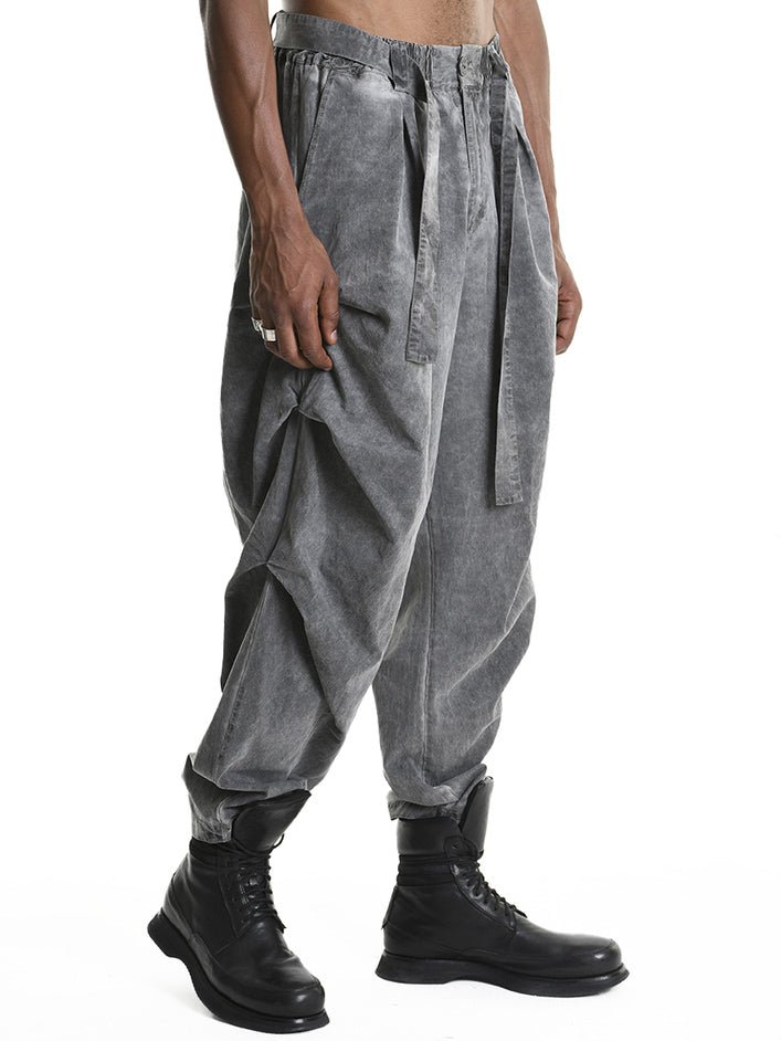 Garment - Dyed Over Trousers - by LA HAINE INSIDE US