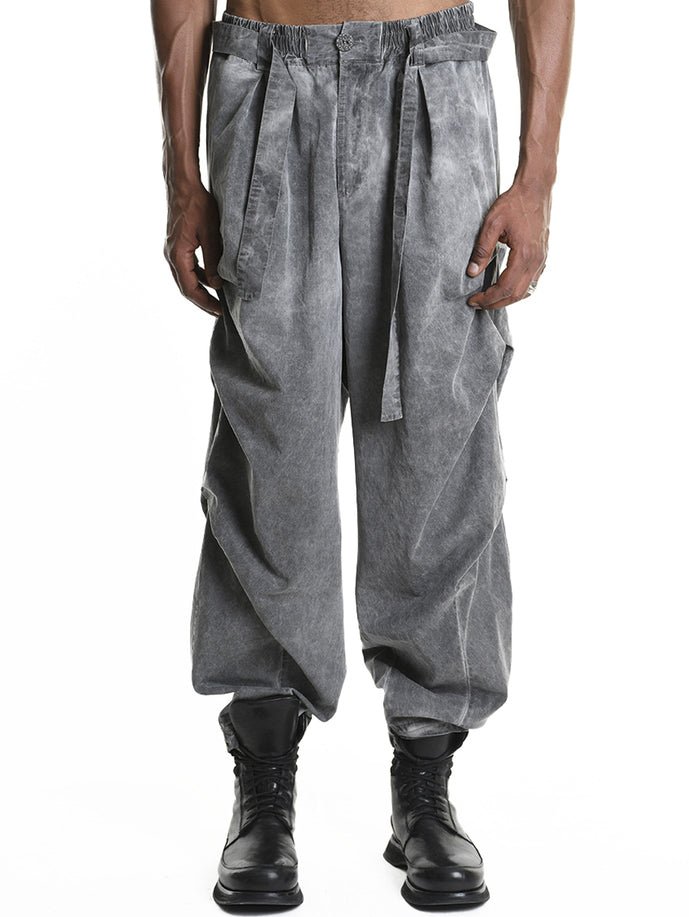 Garment - Dyed Over Trousers - by LA HAINE INSIDE US