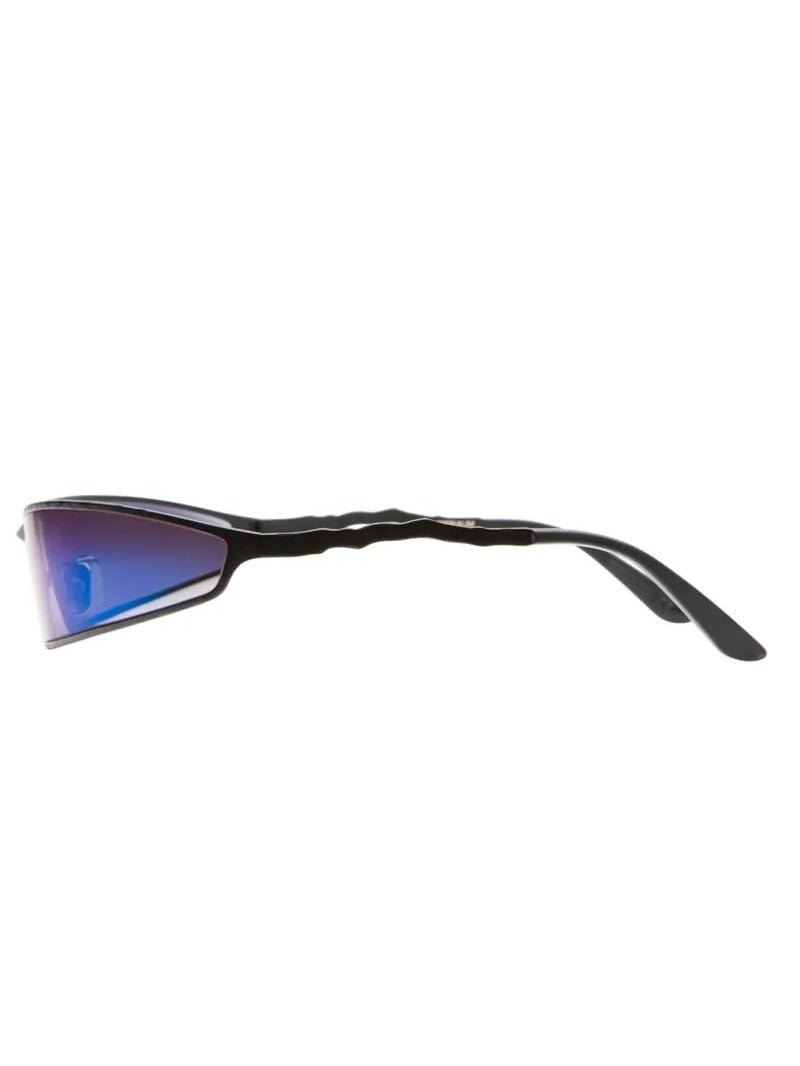 KUBORAUM H34 Black Matt sunglasses, alternate angle.
