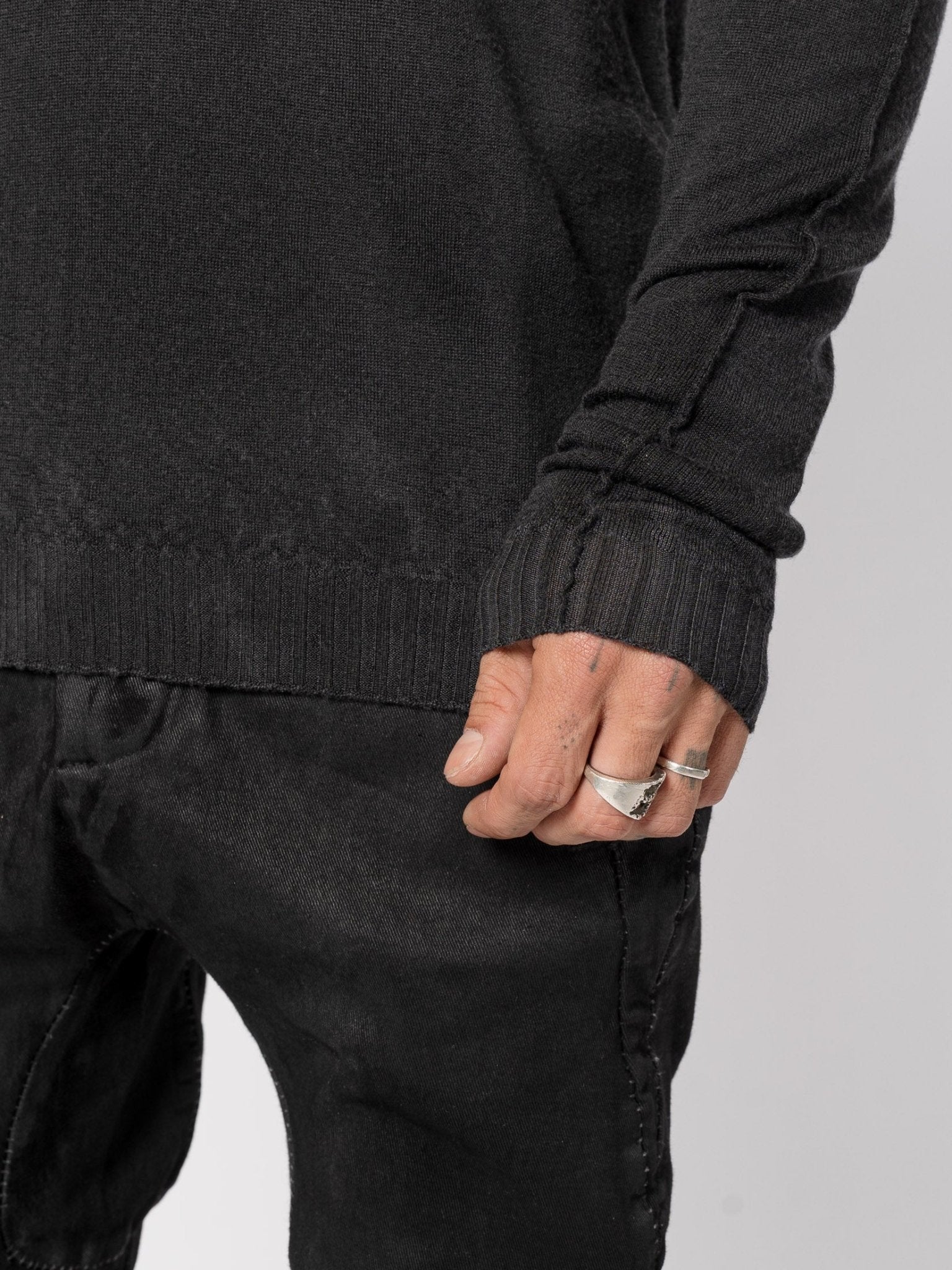 Hand - Dipped Light Wool Knit - by MD75