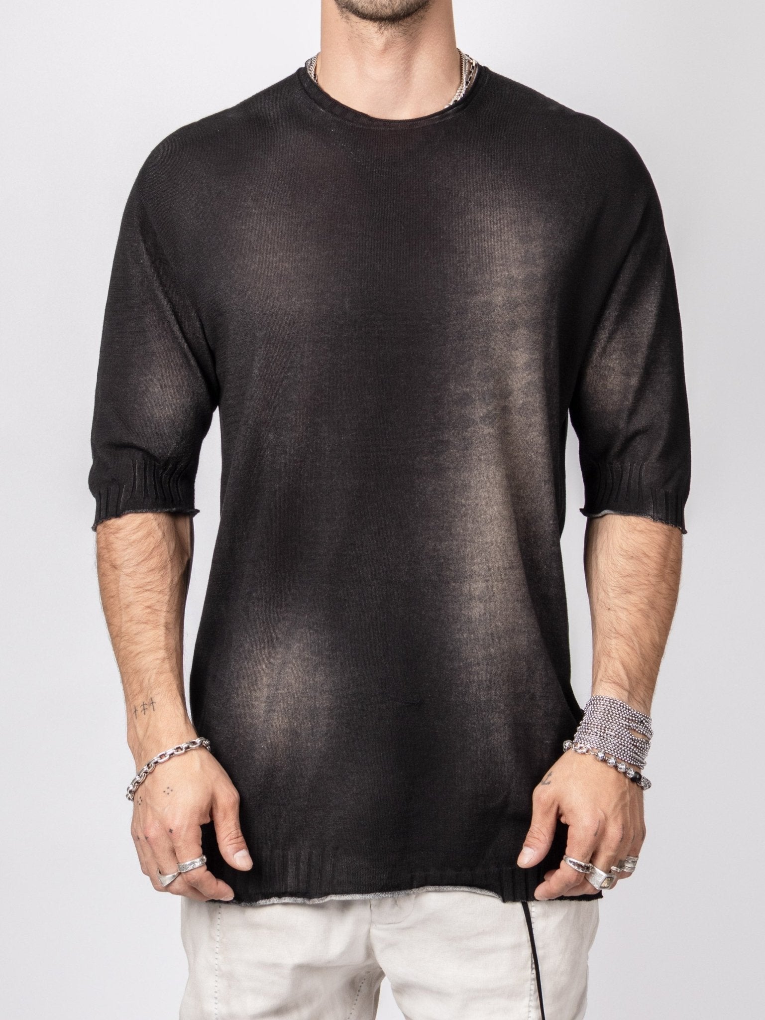 Knit Cotton Top - by MD75